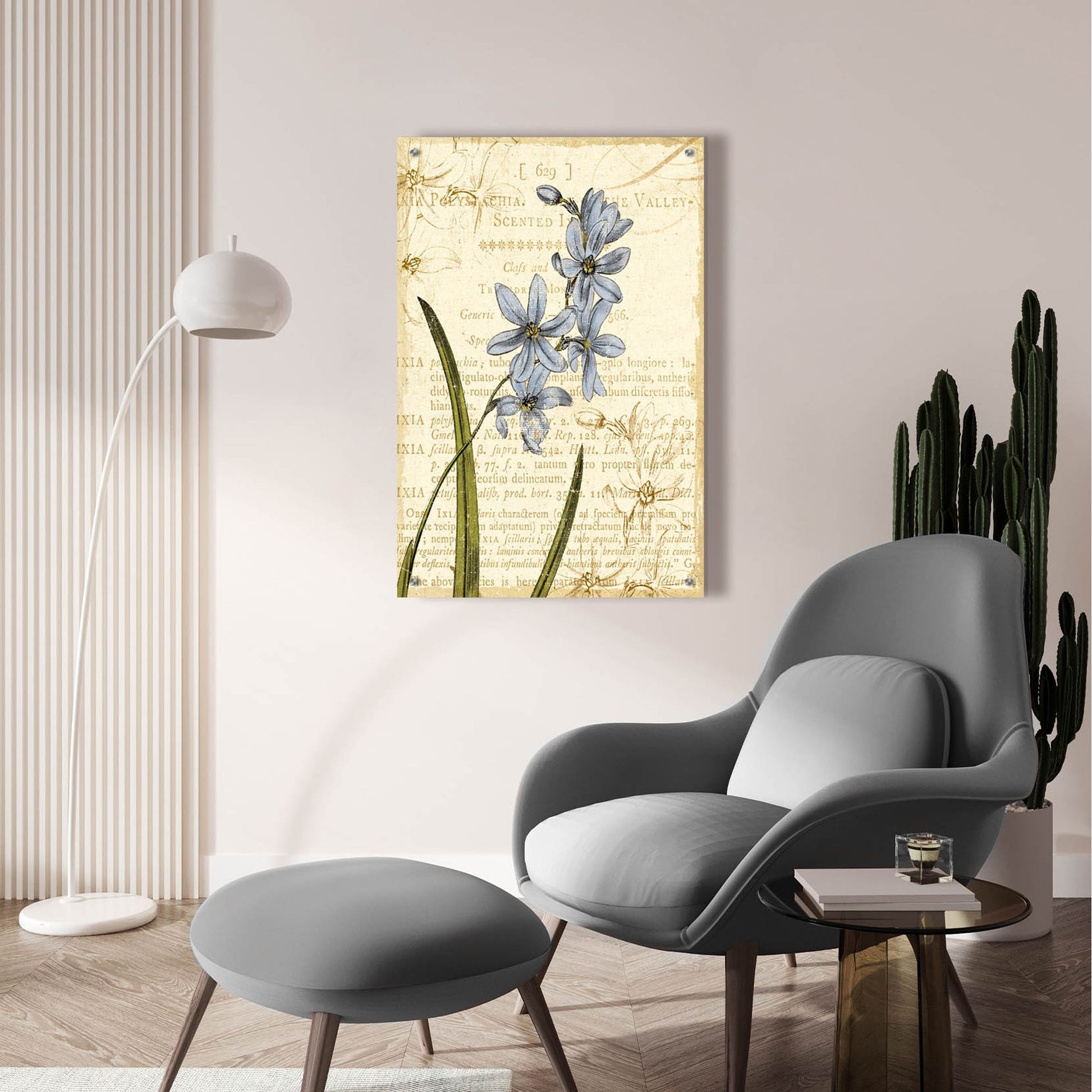 Epic Art 'Floral Studies I' by NBL Studio, Acrylic Glass Wall Art,24x36