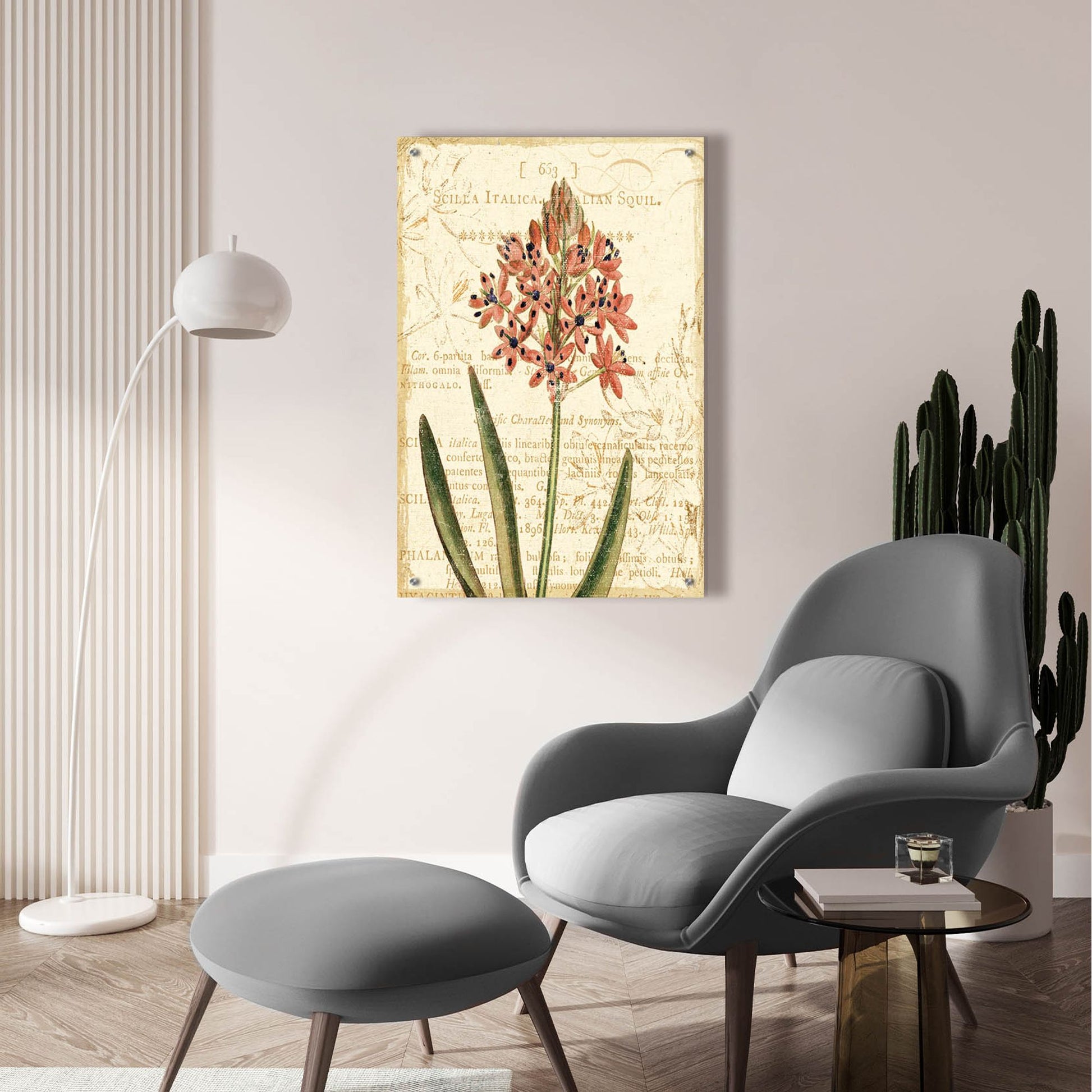Epic Art 'Floral Studies IV' by NBL Studio, Acrylic Glass Wall Art,24x36