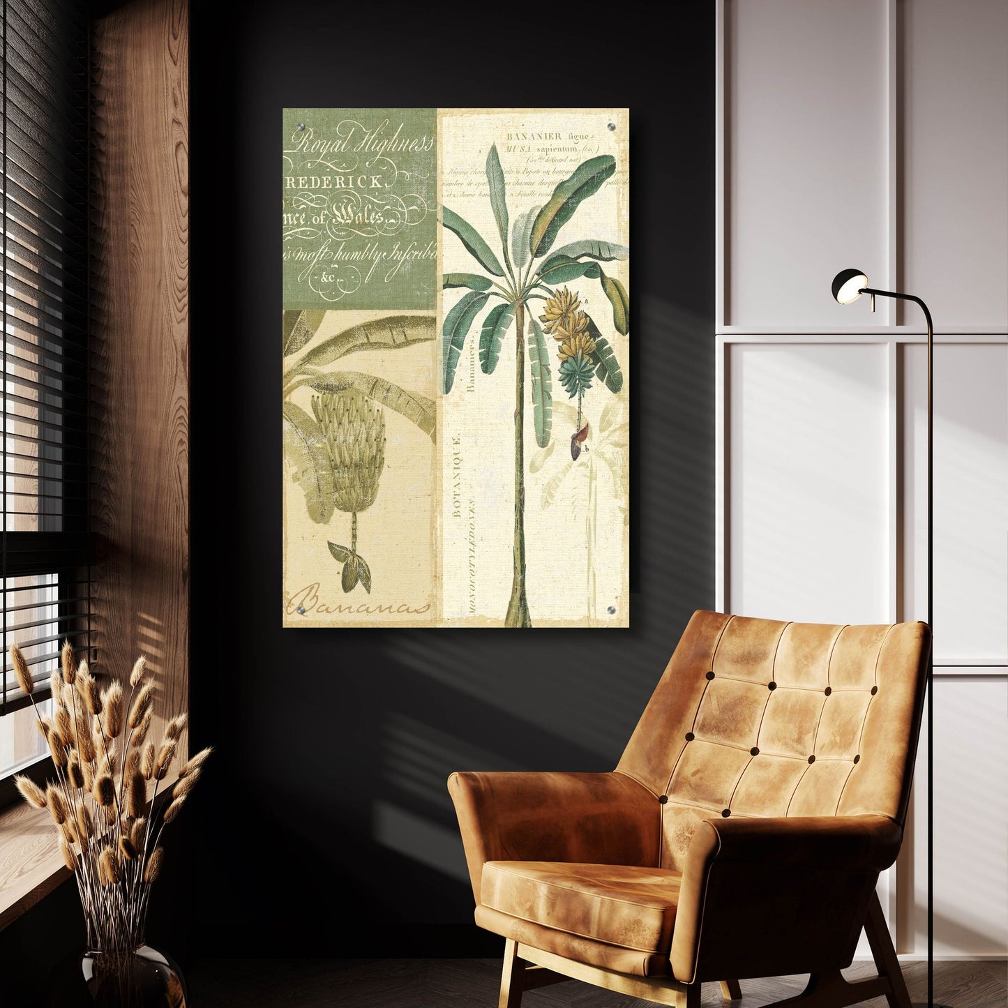 Epic Art 'Palm Study I' by NBL Studio, Acrylic Glass Wall Art,24x36
