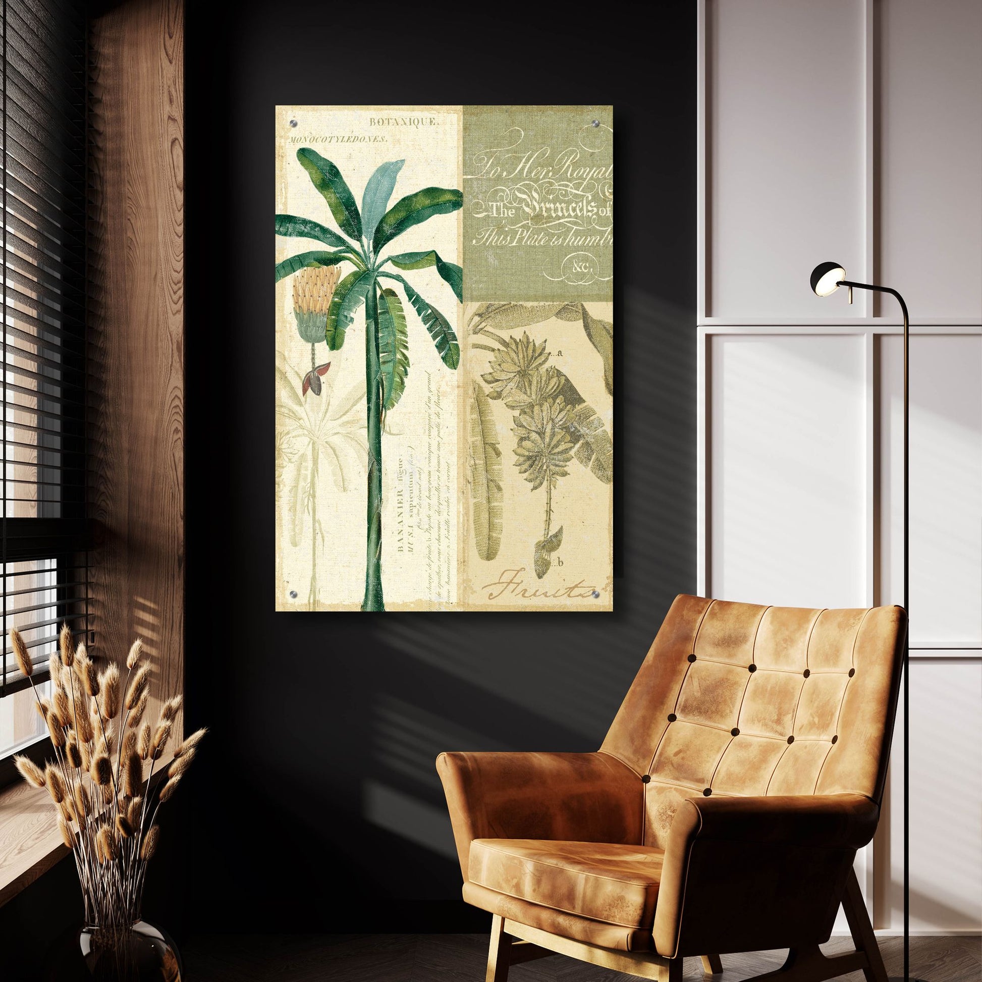 Epic Art 'Palm Study II' by NBL Studio, Acrylic Glass Wall Art,24x36