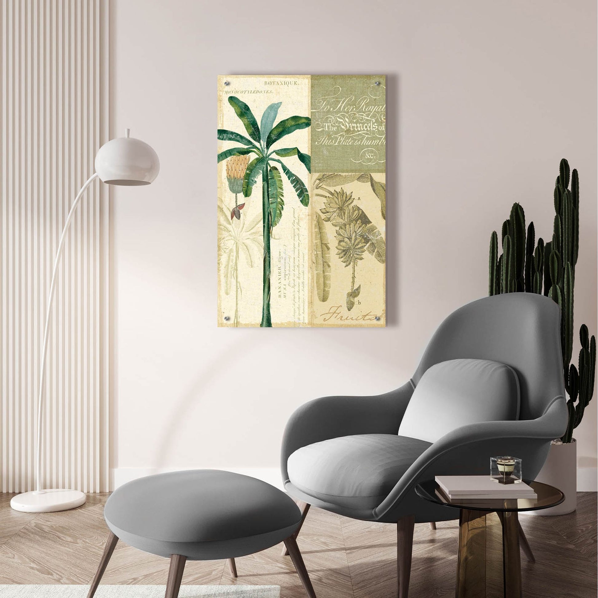 Epic Art 'Palm Study II' by NBL Studio, Acrylic Glass Wall Art,24x36