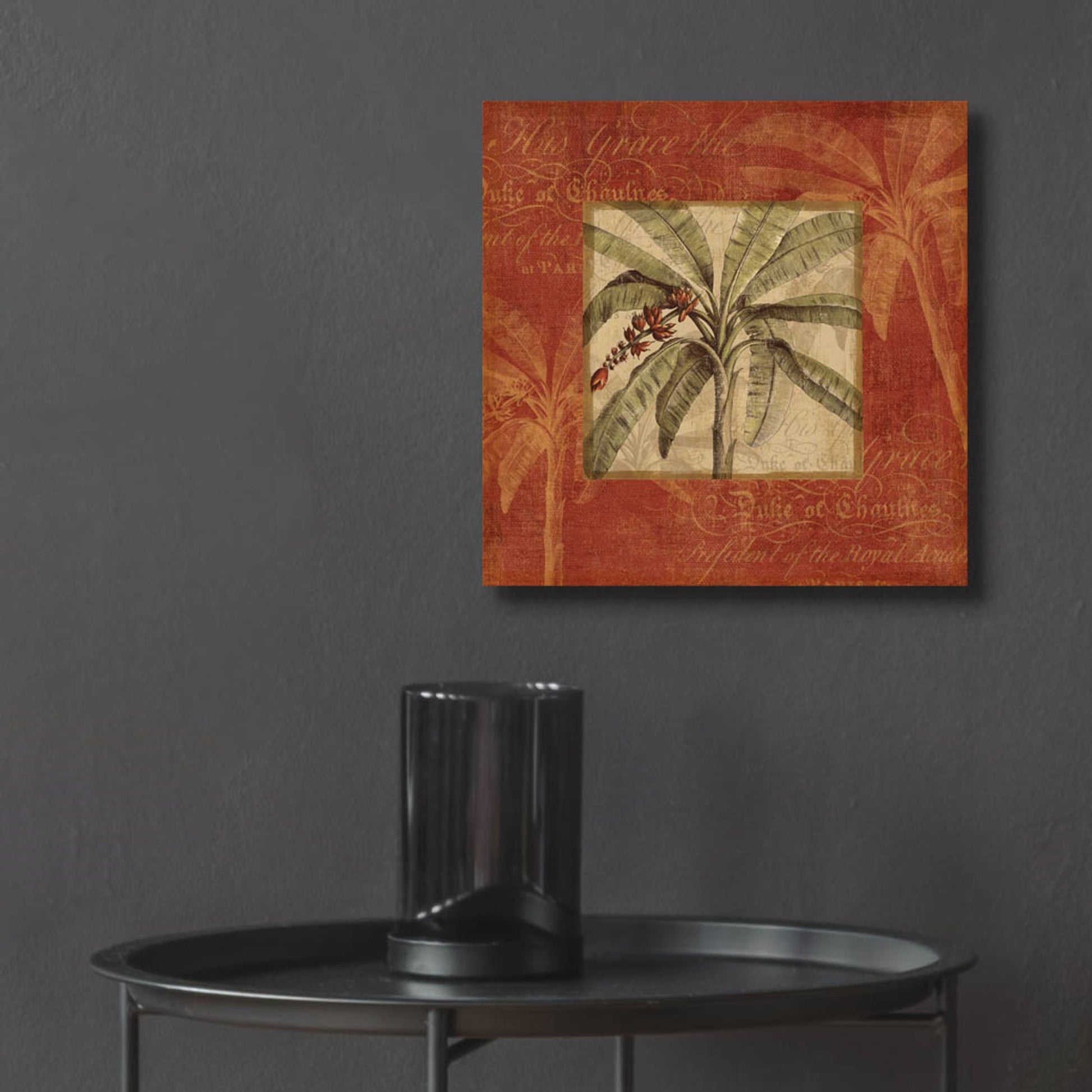 Epic Art 'Royal Palm III' by NBL Studio, Acrylic Glass Wall Art,12x12