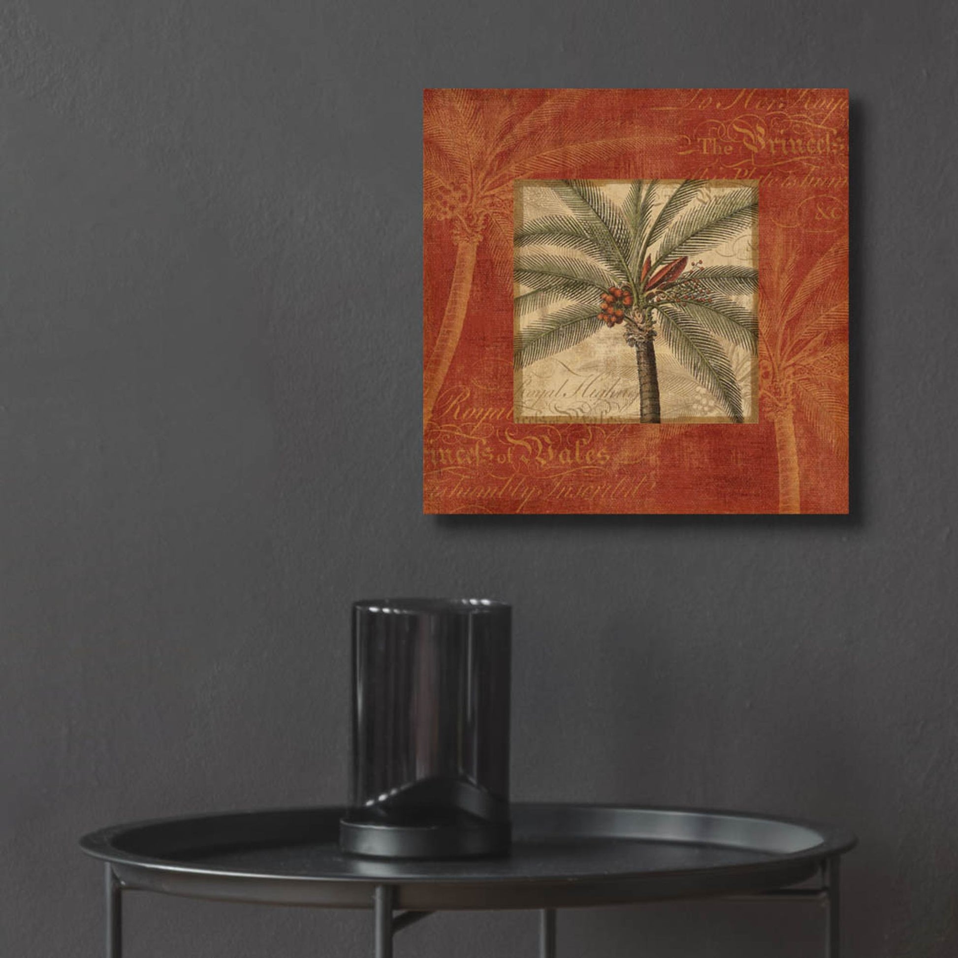 Epic Art 'Royal Palm IV' by NBL Studio, Acrylic Glass Wall Art,12x12