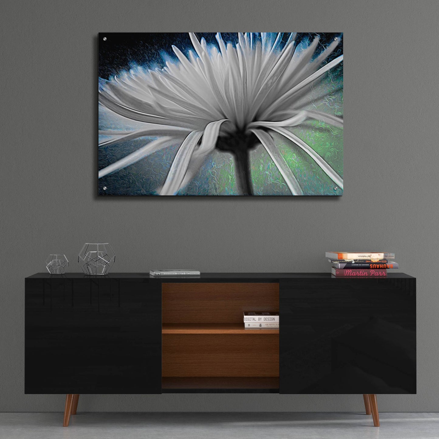 Epic Art 'Explosion 2' by Pamela Plummer, Acrylic Glass Wall Art,36x24