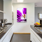 Epic Art 'Purple Tulip Reflection' by Pamela Plummer, Acrylic Glass Wall Art,24x36