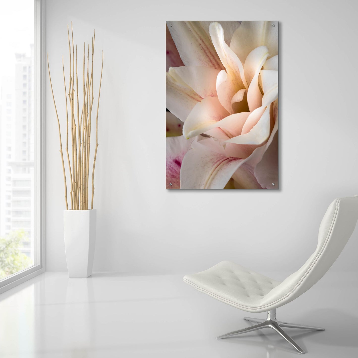 Epic Art 'They Called Her Baby Lily' by Pamela Plummer, Acrylic Glass Wall Art,24x36