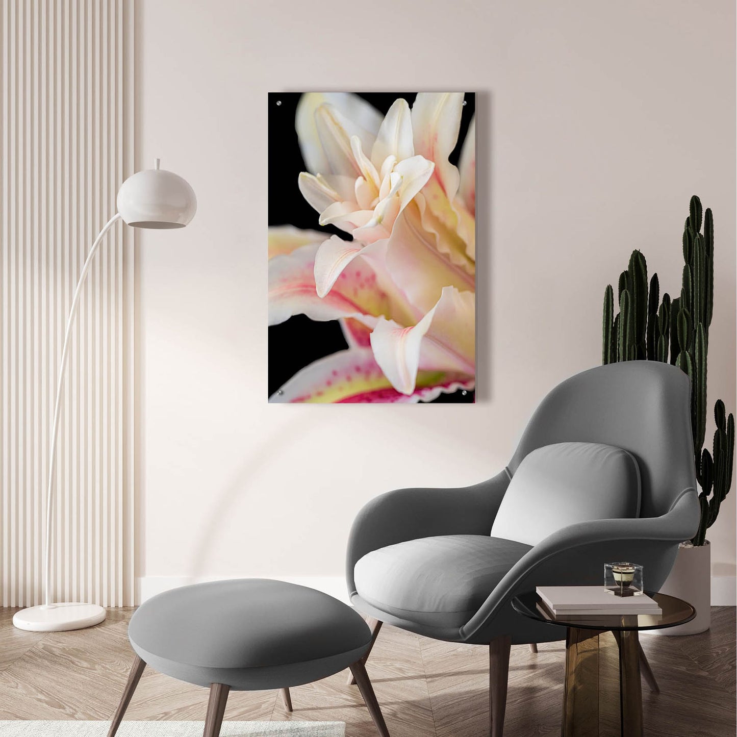 Epic Art 'They Called Her Lily' by Pamela Plummer, Acrylic Glass Wall Art,24x36