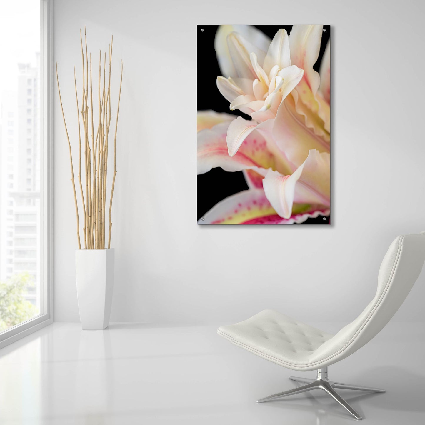 Epic Art 'They Called Her Lily' by Pamela Plummer, Acrylic Glass Wall Art,24x36