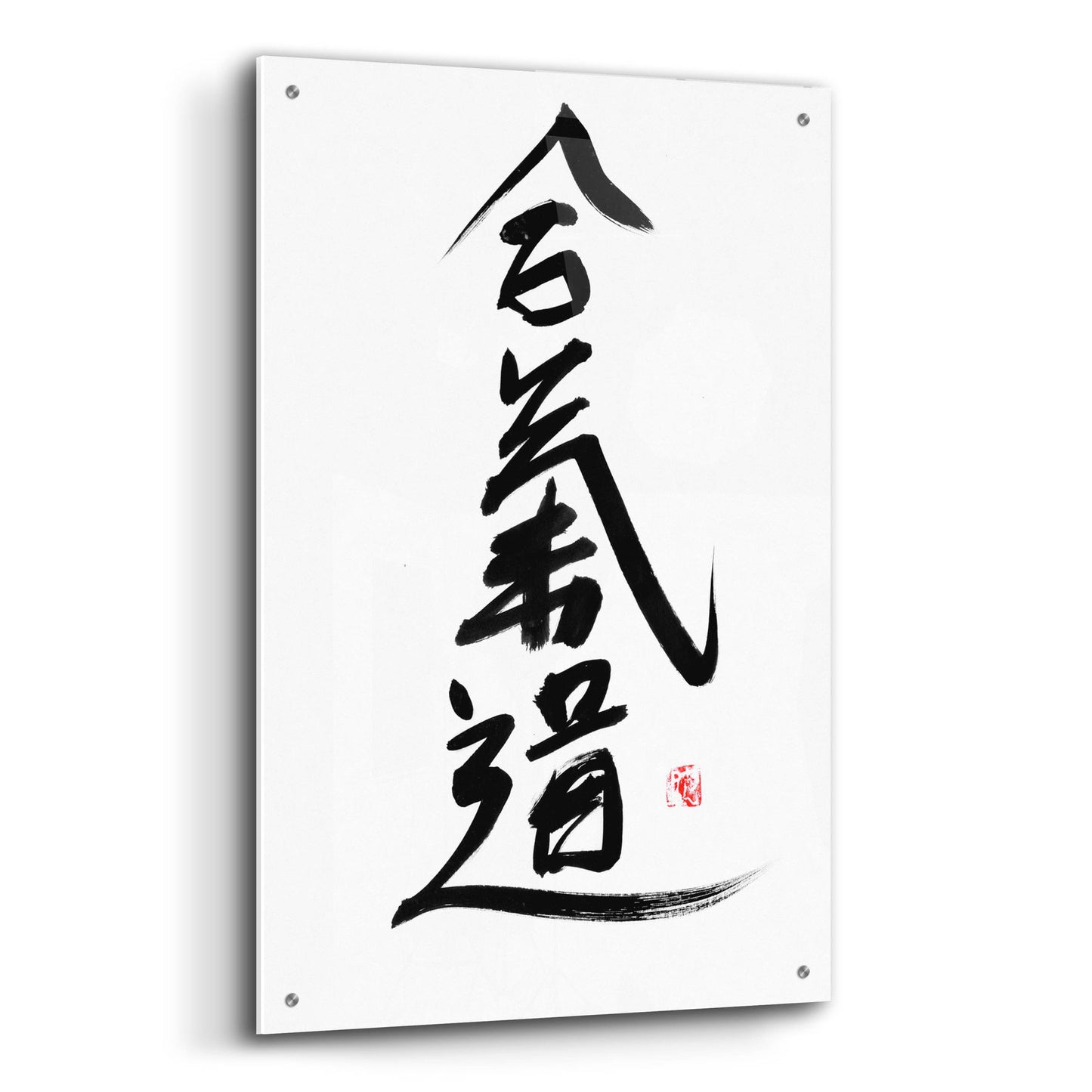 Epic Art 'Aikido' by Pechane, Acrylic Glass Wall Art,24x36