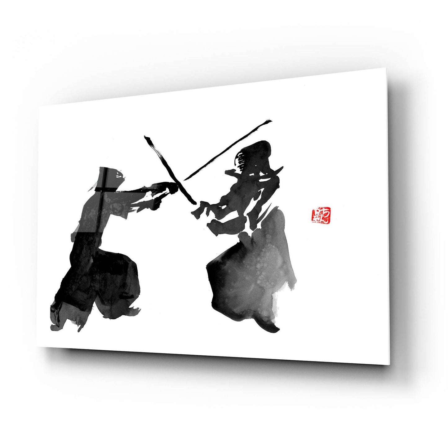 Epic Art 'Kendo' by Pechane, Acrylic Glass Wall Art,24x16