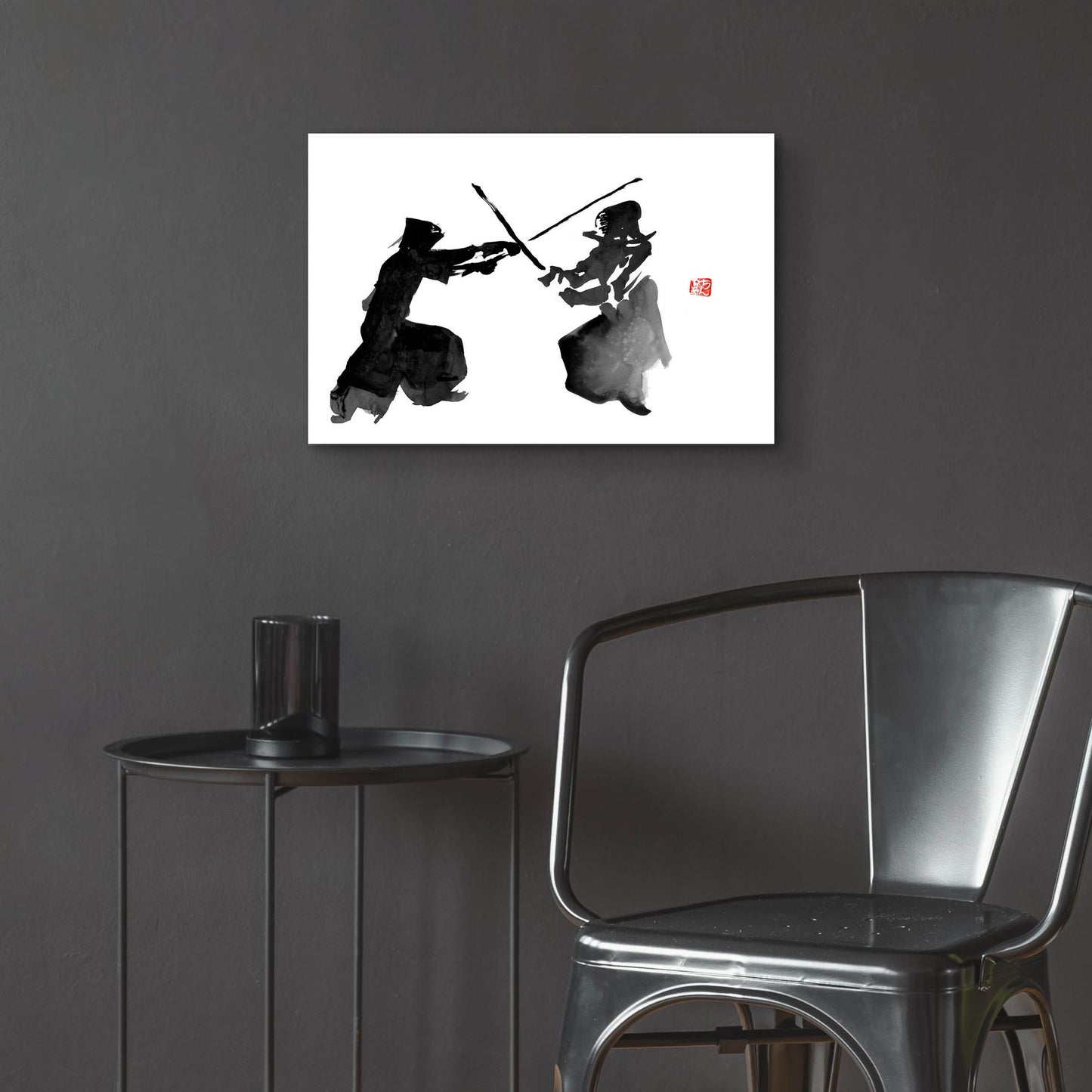 Epic Art 'Kendo' by Pechane, Acrylic Glass Wall Art,24x16