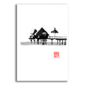 Epic Art 'Bungalow' by Pechane, Acrylic Glass Wall Art