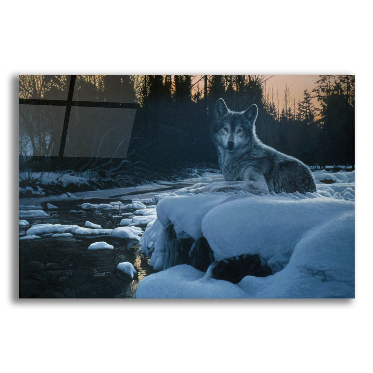 Epic Art 'Evening Solitude' by Ron Parker, Acrylic Glass Wall Art