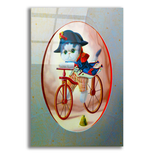 Epic Art 'National Guard At Cycle N2' by Valery Vecu Quitard, Acrylic Glass Wall Art