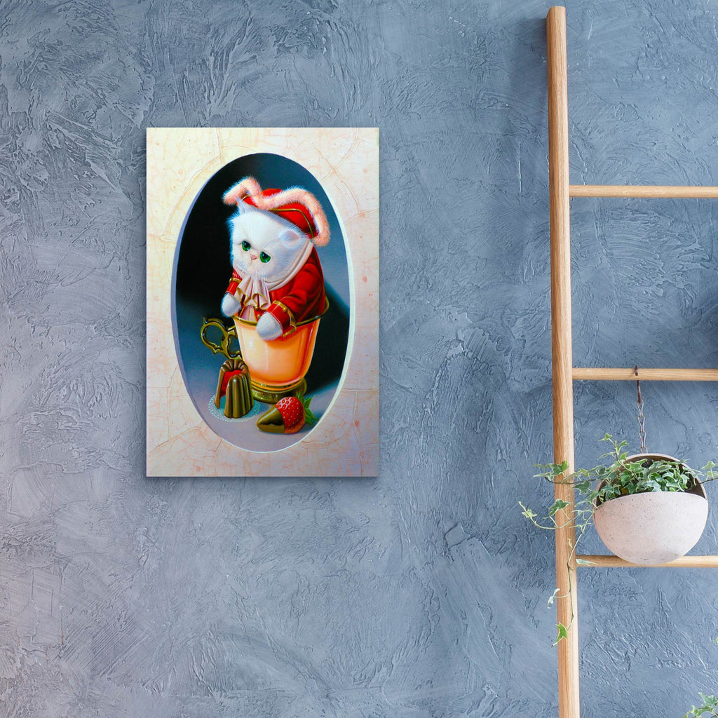 Epic Art 'The Corsair With Sweets' by Valery Vecu Quitard, Acrylic Glass Wall Art,16x24
