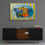 Epic Art 'The Engagements' by Valery Vecu Quitard, Acrylic Glass Wall Art,36x24
