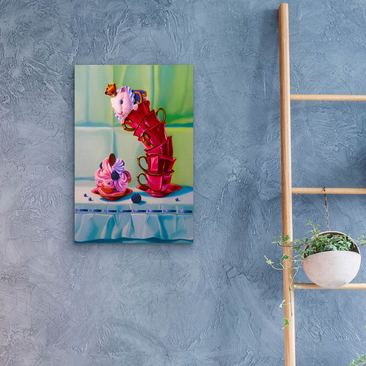 Epic Art 'Fatal Temptation' by Valery Vecu Quitard, Acrylic Glass Wall Art,16x24