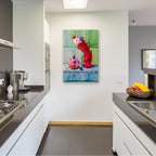 Epic Art 'Fatal Temptation' by Valery Vecu Quitard, Acrylic Glass Wall Art,24x36
