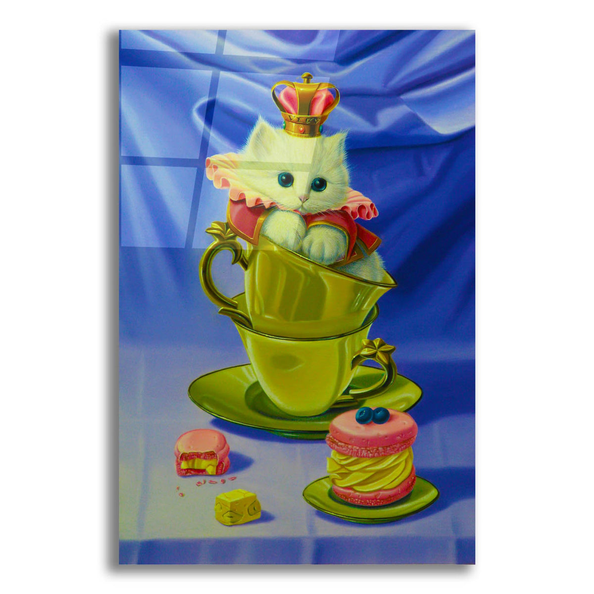Epic Art 'The Gourmand's Rest' by Valery Vecu Quitard, Acrylic Glass Wall Art
