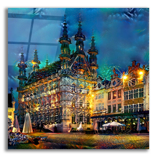 Epic Art 'Belgium Leuven Town Hall' by Pedro Gavidia, Acrylic Glass Wall Art