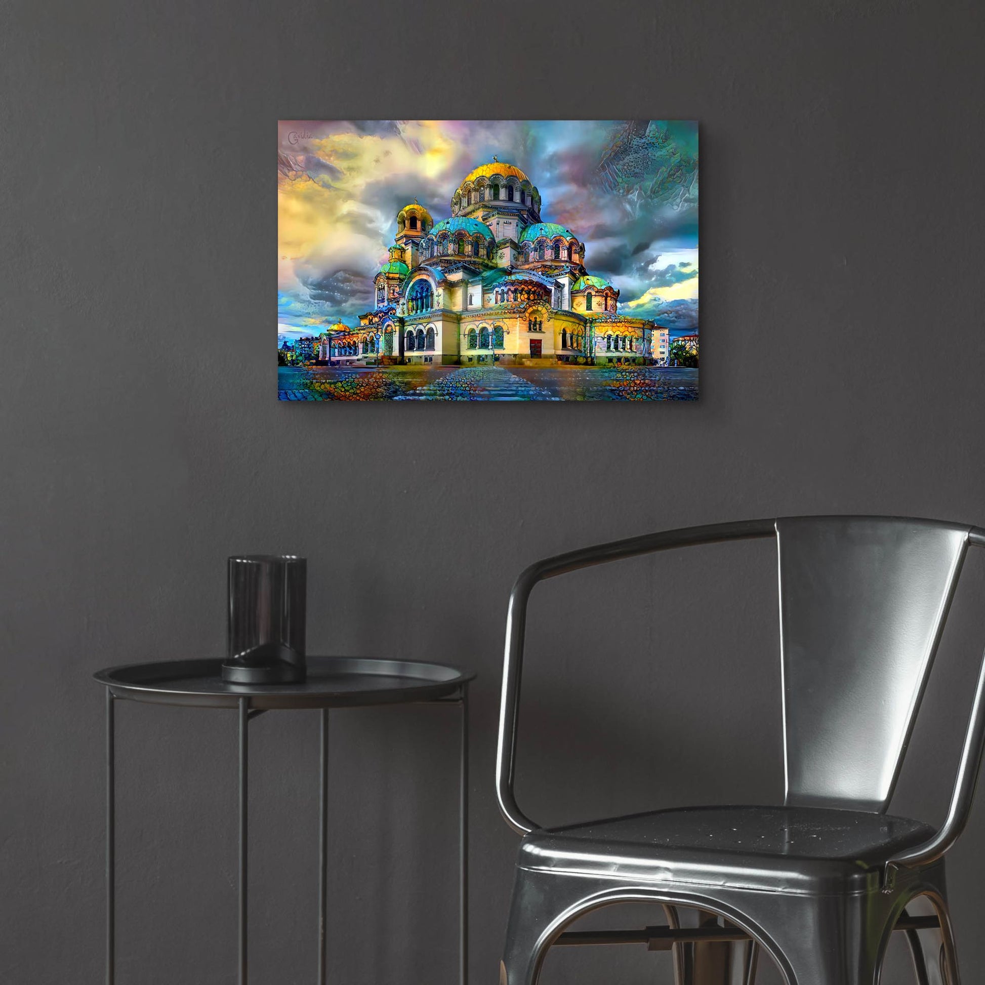 Epic Art 'Bulgaria Sofia Alexander Nevsky Cathedral' by Pedro Gavidia, Acrylic Glass Wall Art,24x16