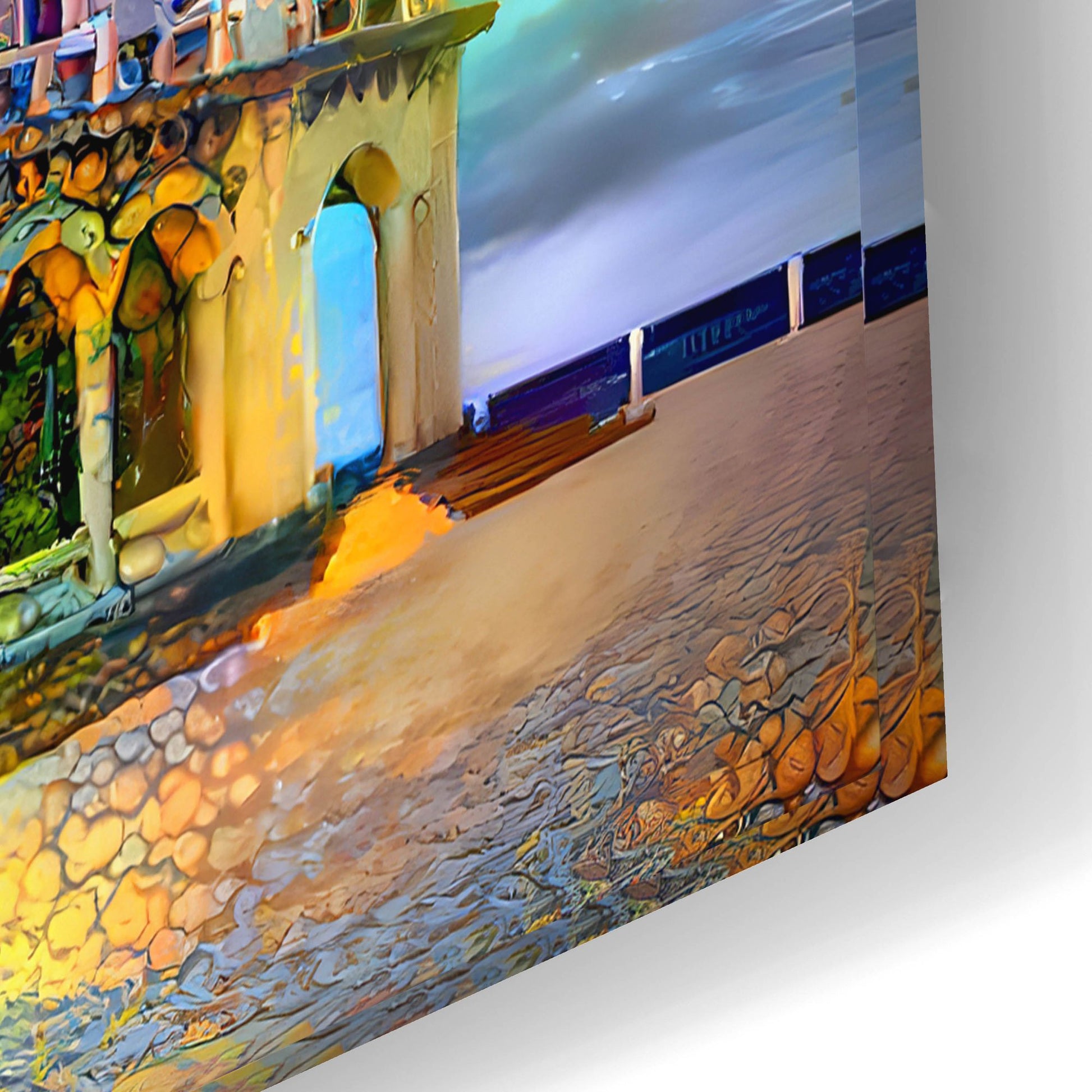 Epic Art 'Constanta Romania Casino Promenade' by Pedro Gavidia, Acrylic Glass Wall Art,24x16