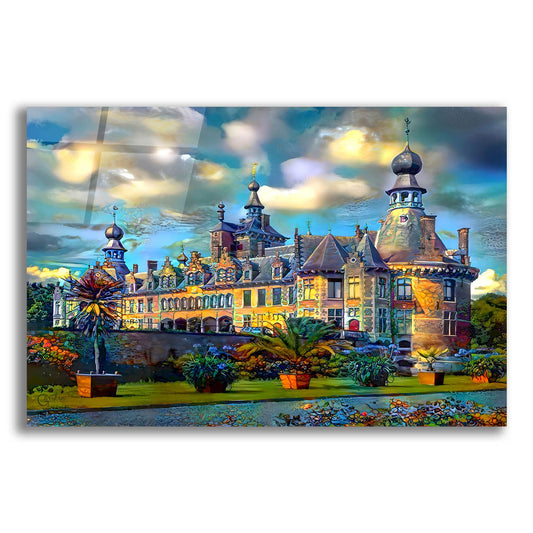 Epic Art 'Deinze Belgium Ooidonk Castle' by Pedro Gavidia, Acrylic Glass Wall Art