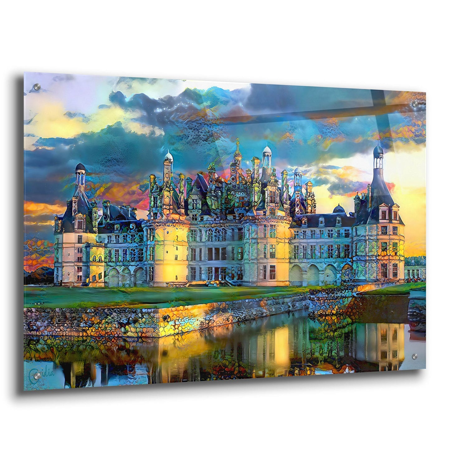 Acrylic puzzle -  France