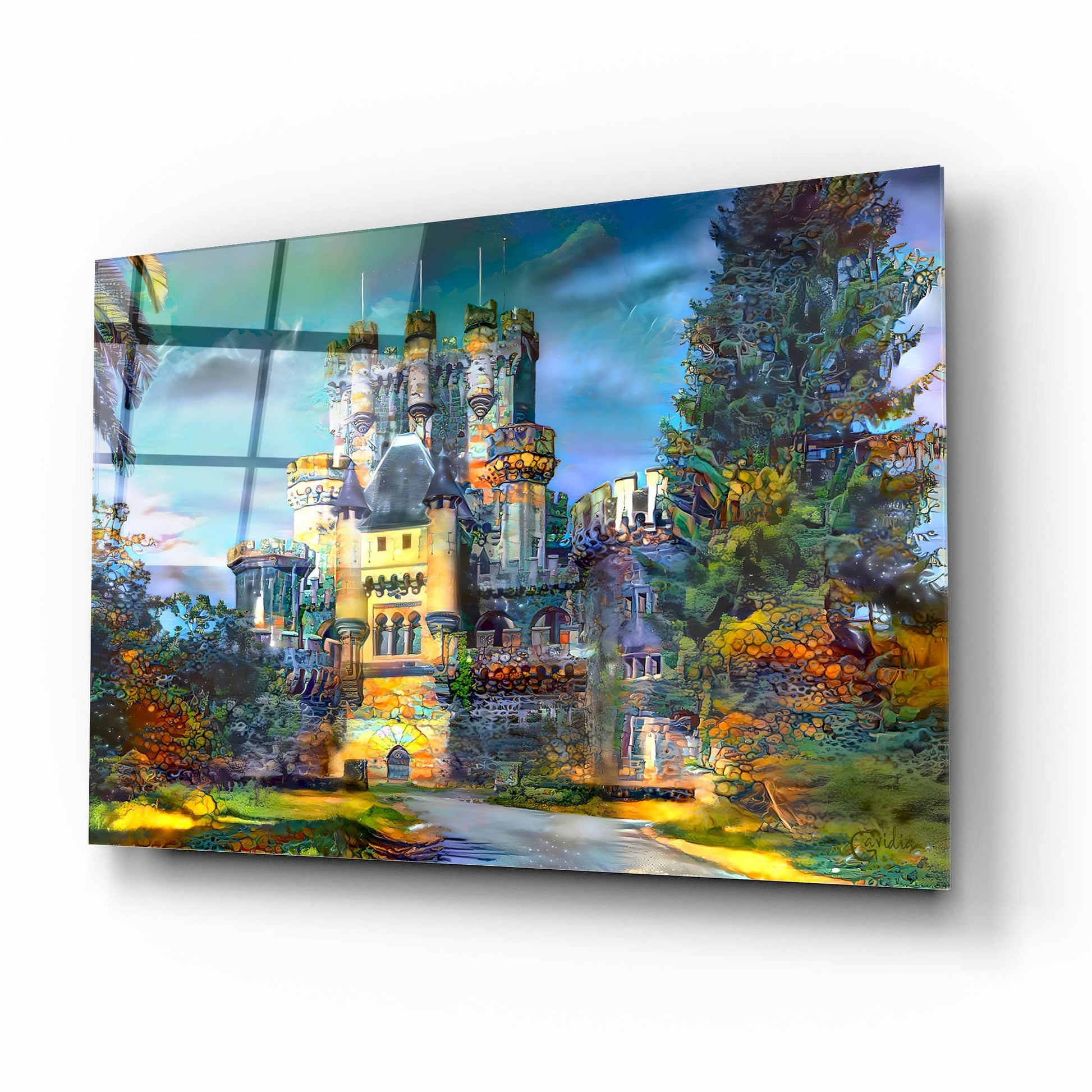 Epic Art 'Gatica Spain Butron Castle' by Pedro Gavidia, Acrylic Glass Wall Art,16x12