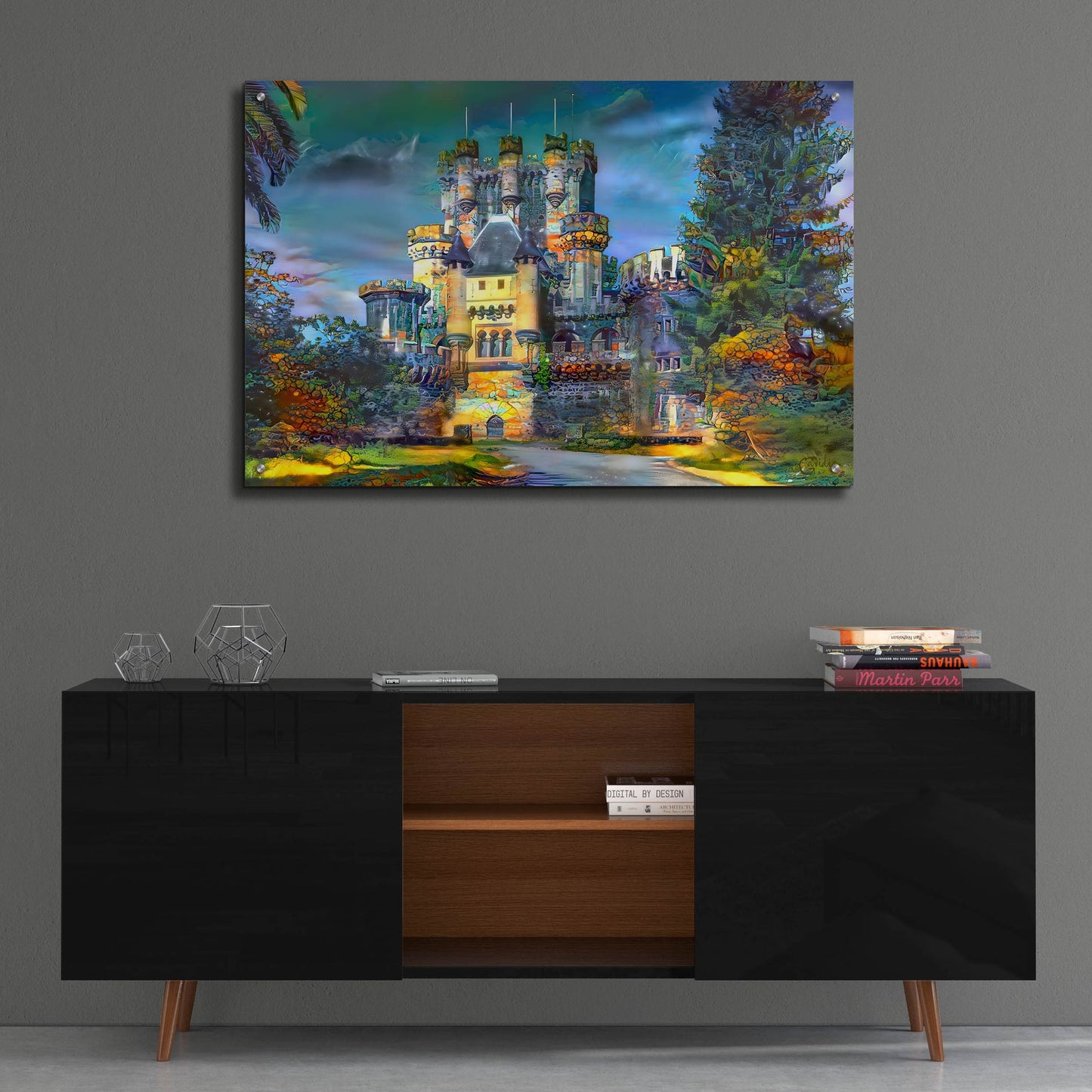 Epic Art 'Gatica Spain Butron Castle' by Pedro Gavidia, Acrylic Glass Wall Art,36x24