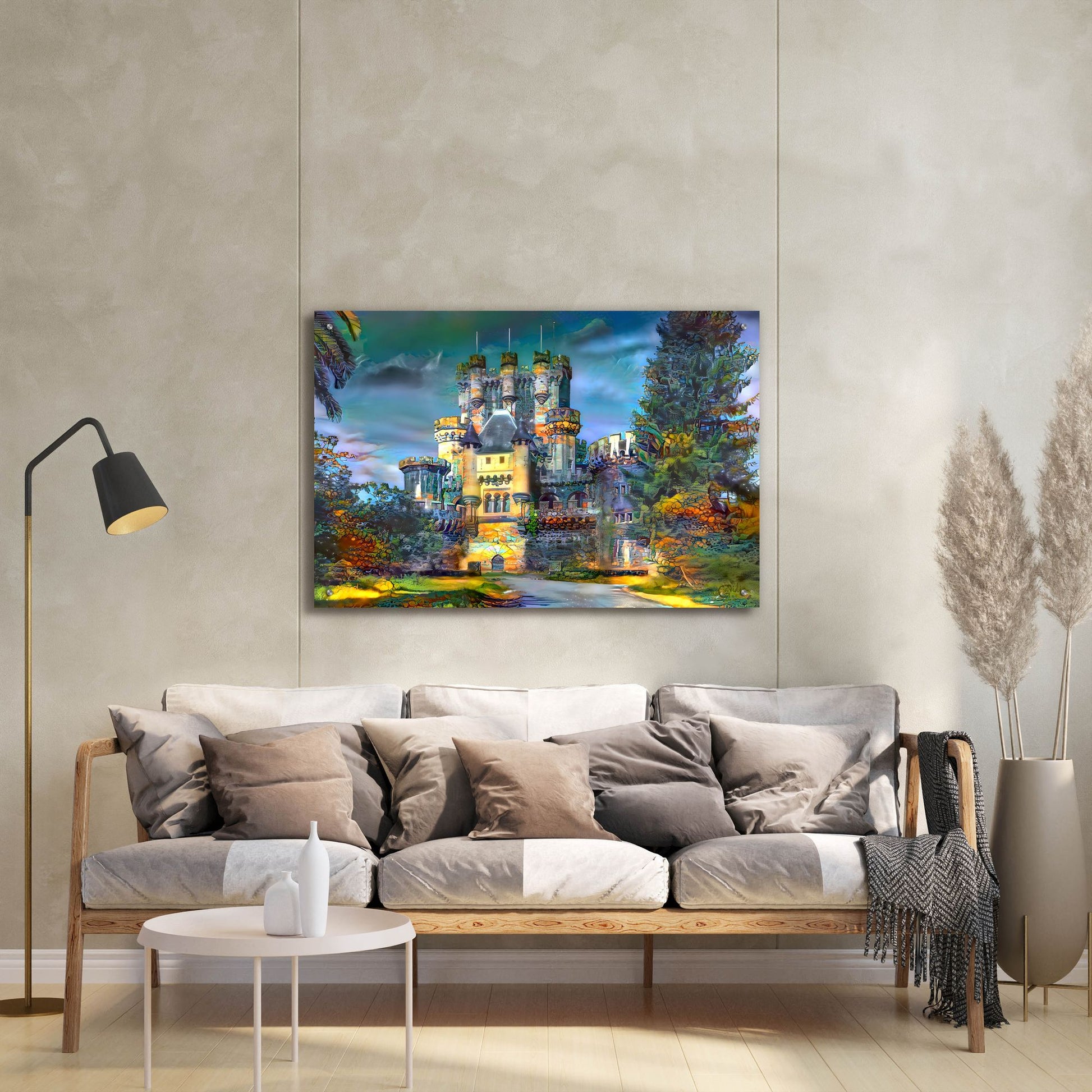 Epic Art 'Gatica Spain Butron Castle' by Pedro Gavidia, Acrylic Glass Wall Art,36x24