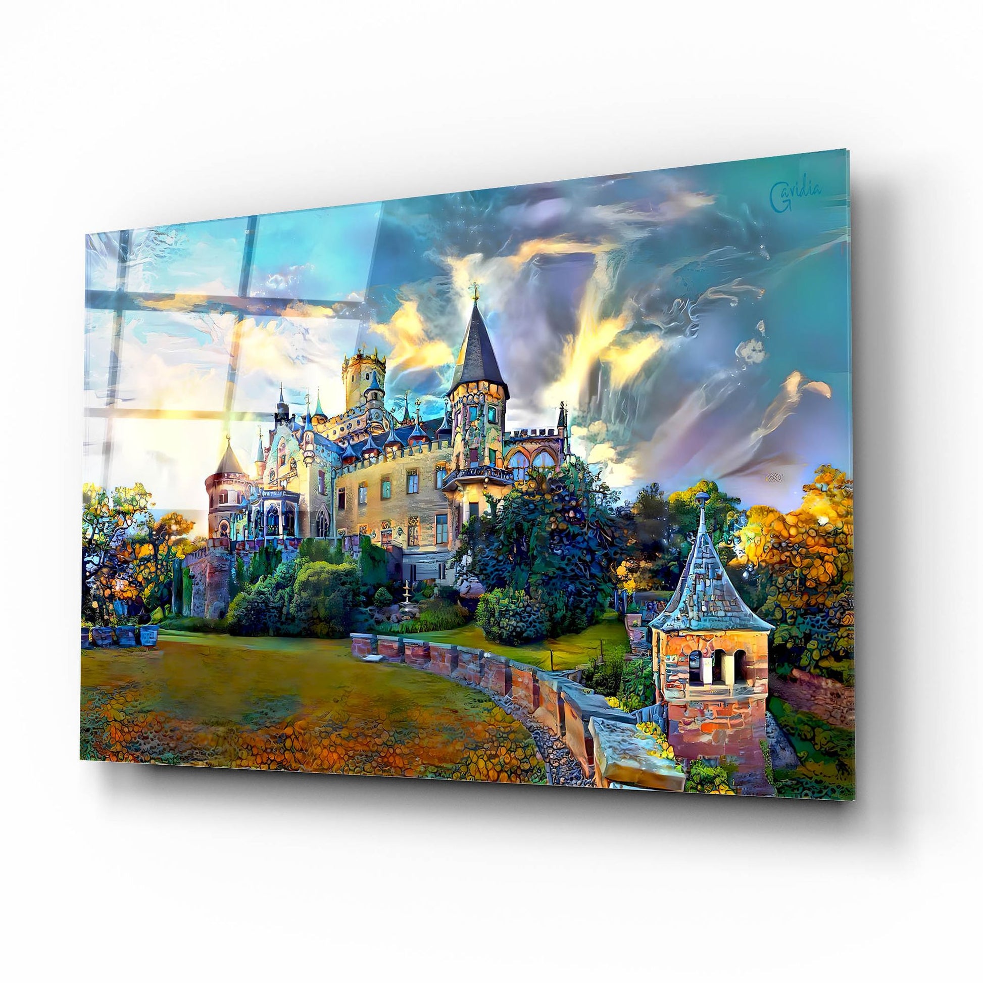 Epic Art 'Germany Lower Saxony Marienburg Castle' by Pedro Gavidia, Acrylic Glass Wall Art,16x12