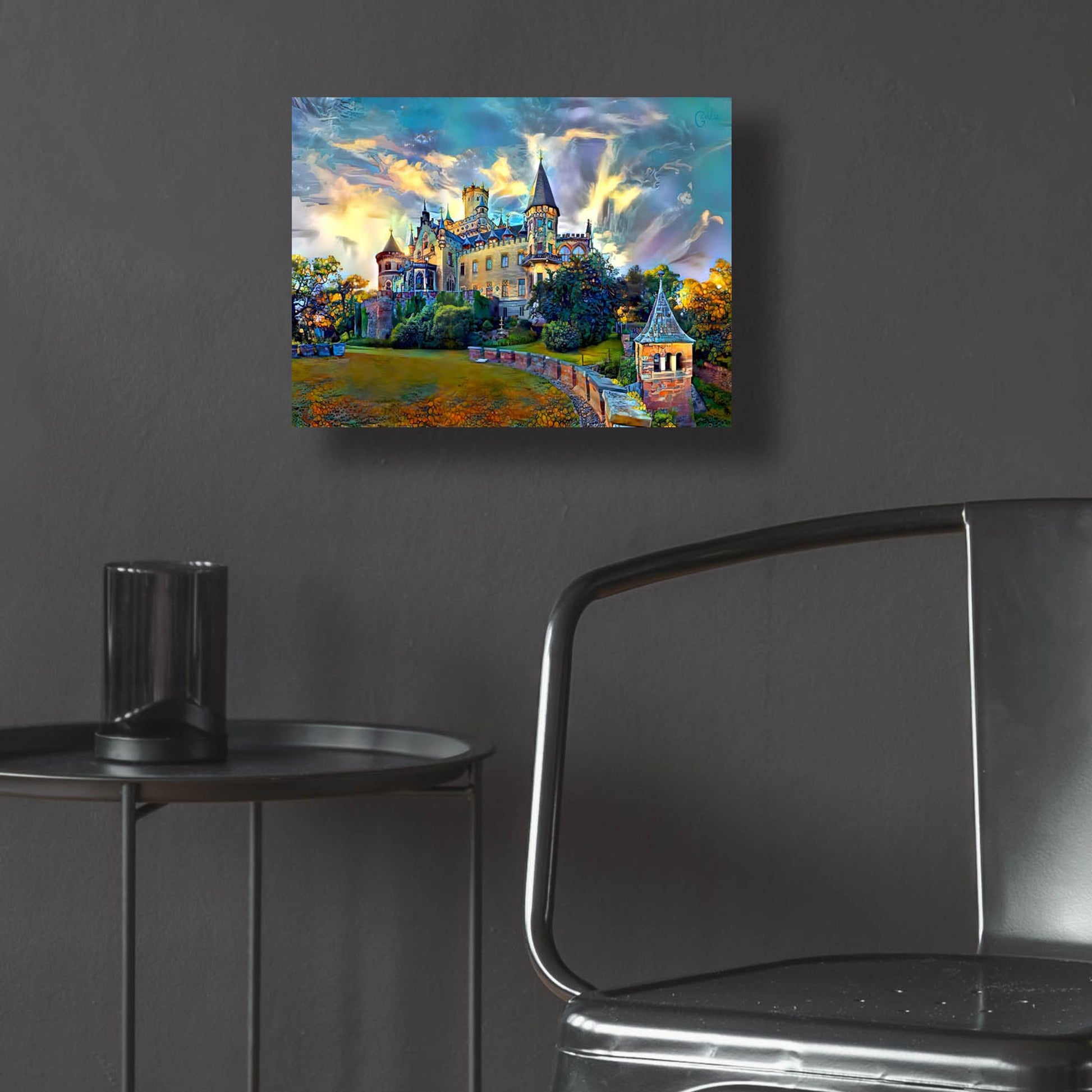 Epic Art 'Germany Lower Saxony Marienburg Castle' by Pedro Gavidia, Acrylic Glass Wall Art,16x12