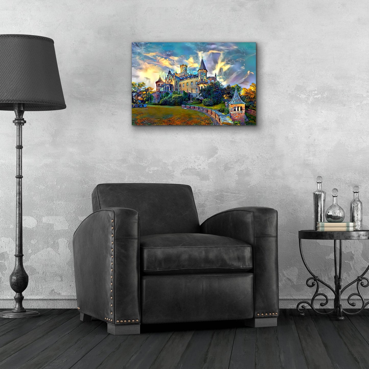 Epic Art 'Germany Lower Saxony Marienburg Castle' by Pedro Gavidia, Acrylic Glass Wall Art,24x16