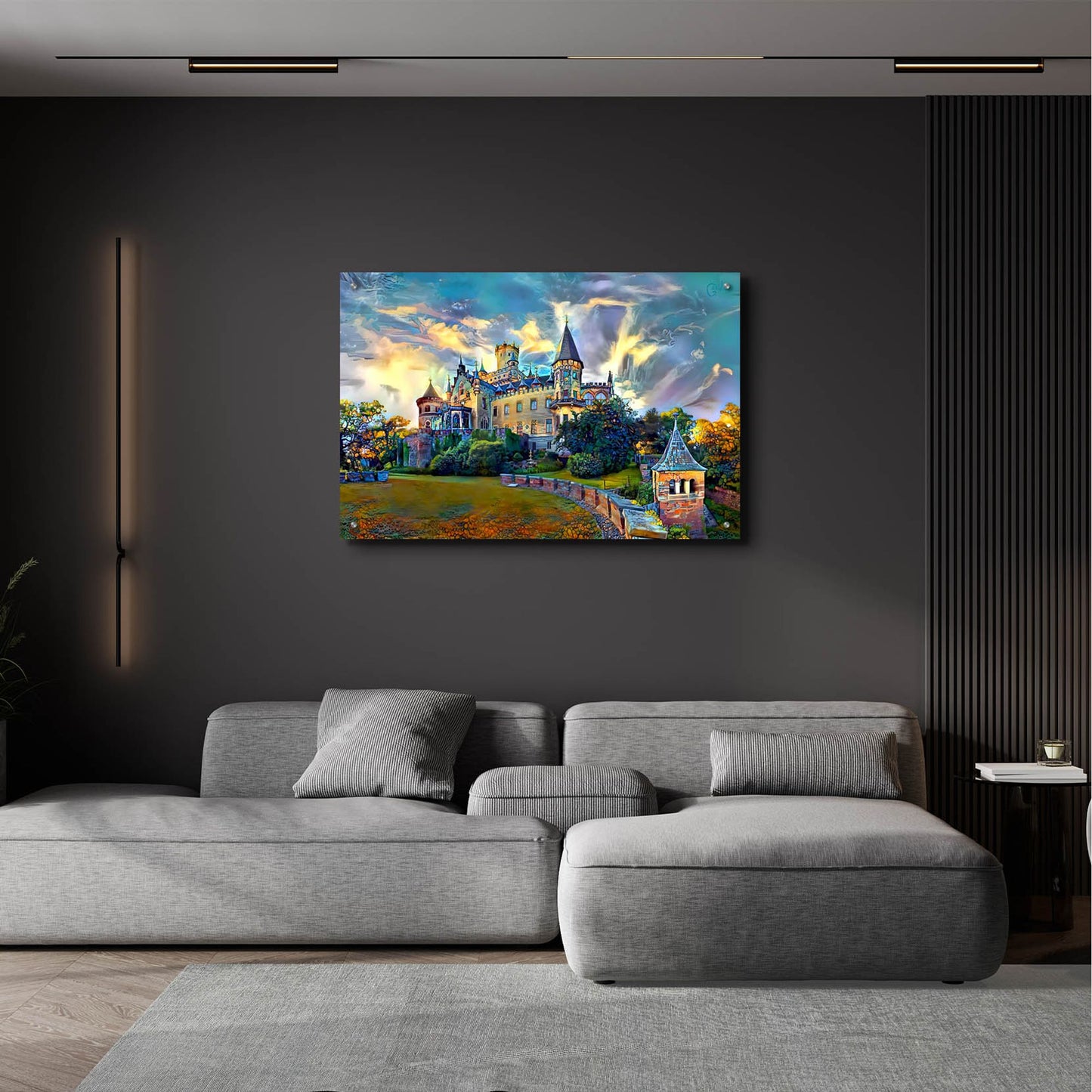 Epic Art 'Germany Lower Saxony Marienburg Castle' by Pedro Gavidia, Acrylic Glass Wall Art,36x24