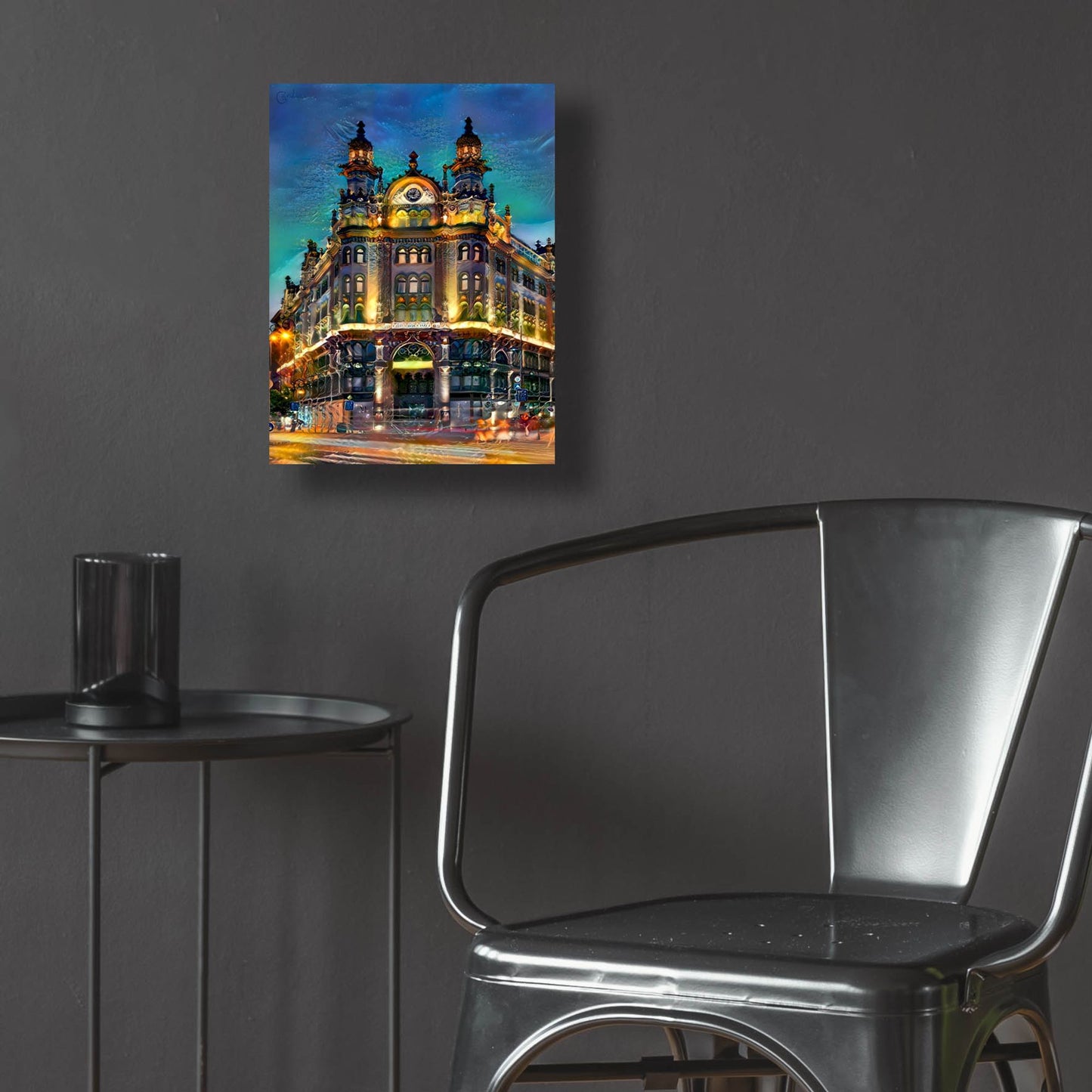 Epic Art 'Hungary Budapest Hotel Parisi Udvar' by Pedro Gavidia, Acrylic Glass Wall Art,12x16