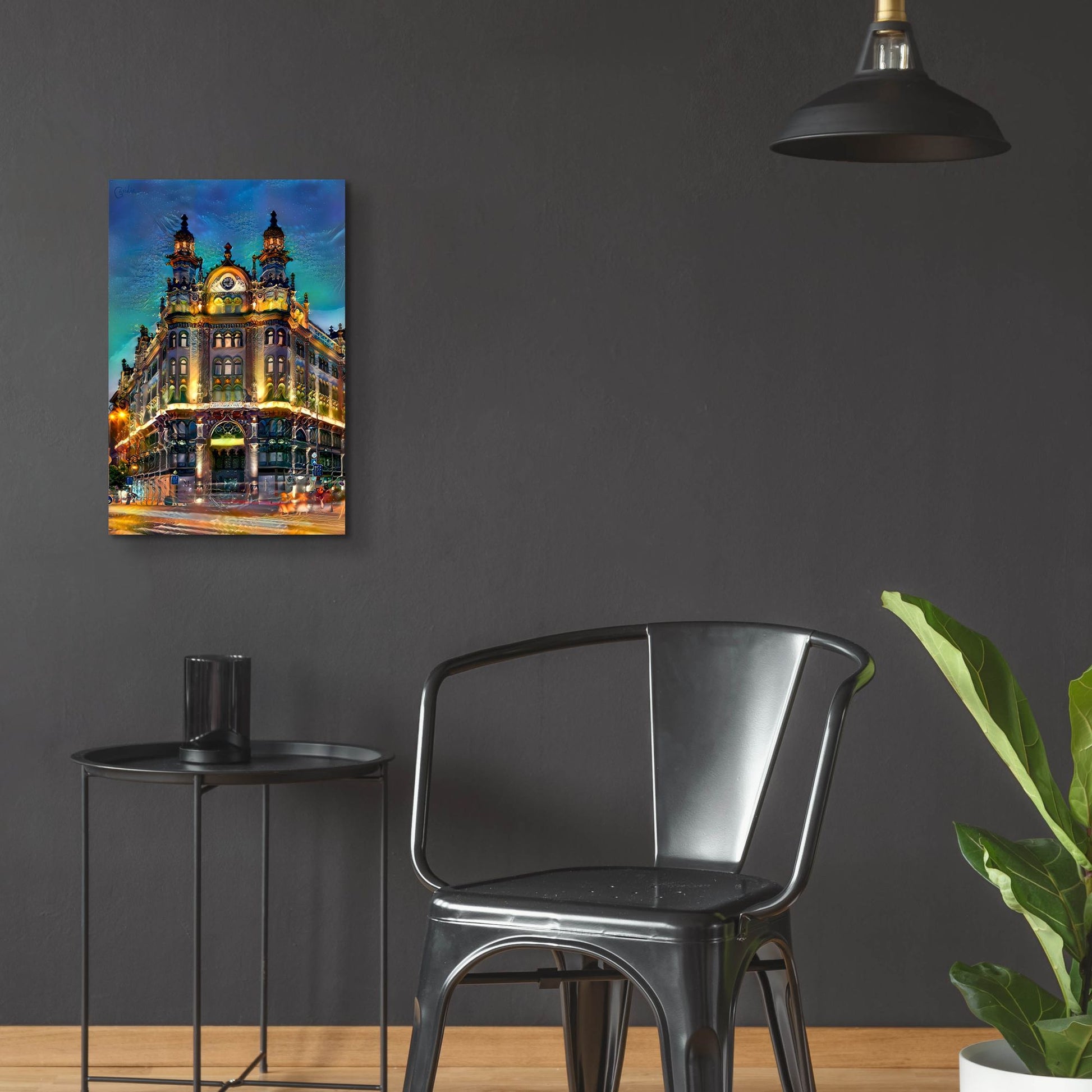 Epic Art 'Hungary Budapest Hotel Parisi Udvar' by Pedro Gavidia, Acrylic Glass Wall Art,16x24