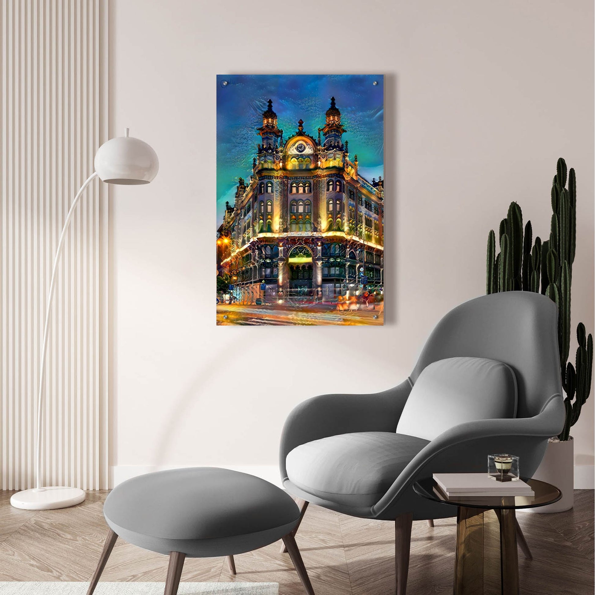 Epic Art 'Hungary Budapest Hotel Parisi Udvar' by Pedro Gavidia, Acrylic Glass Wall Art,24x36