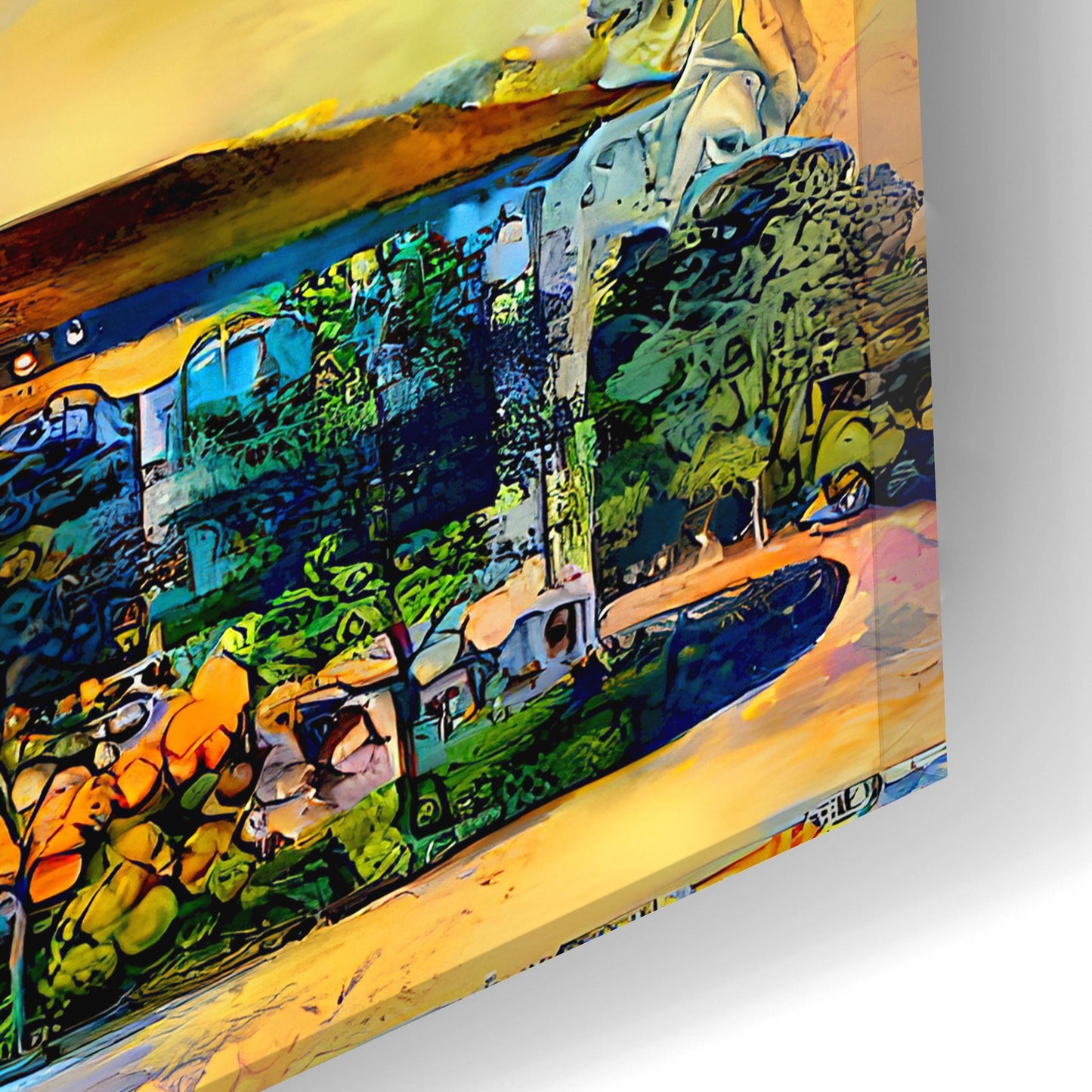 Epic Art 'Mexico City Antique Chopo Museum' by Pedro Gavidia, Acrylic Glass Wall Art,24x12