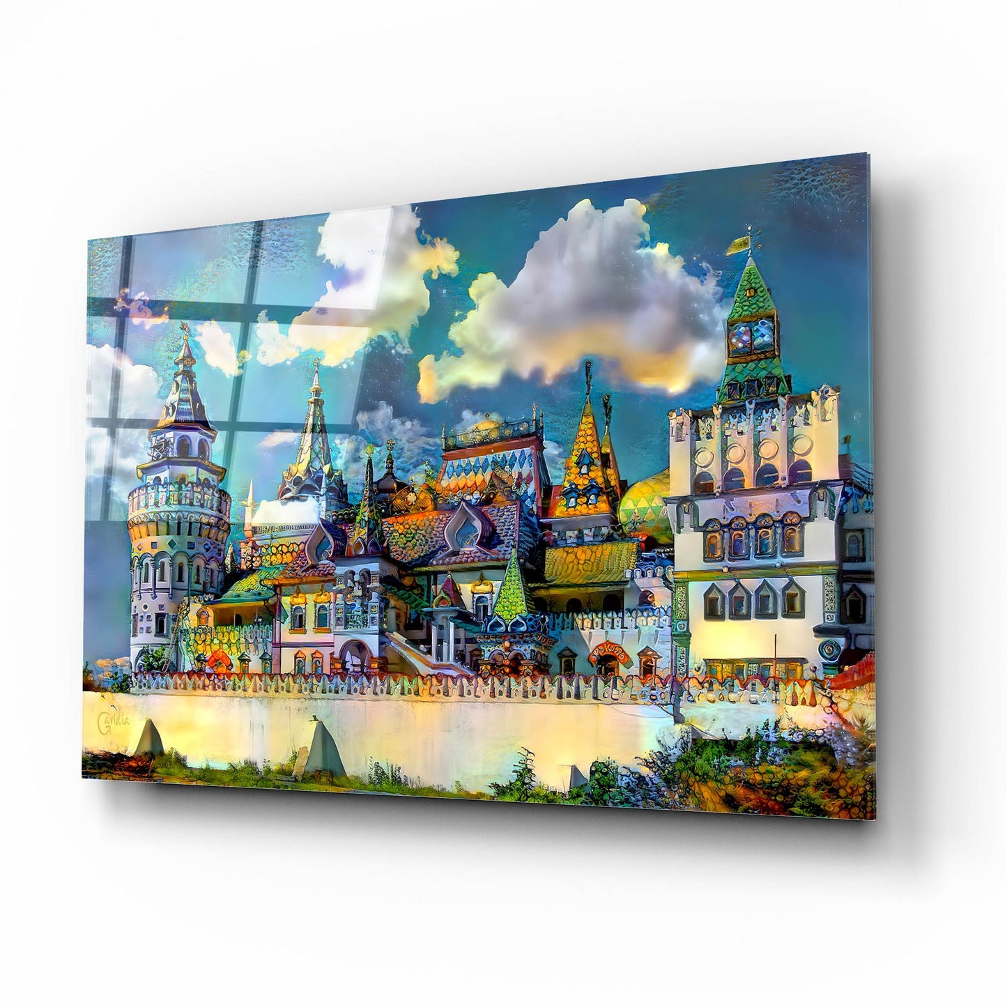 Epic Art 'Moscow Russia Izmailovsky Market' by Pedro Gavidia, Acrylic Glass Wall Art,16x12