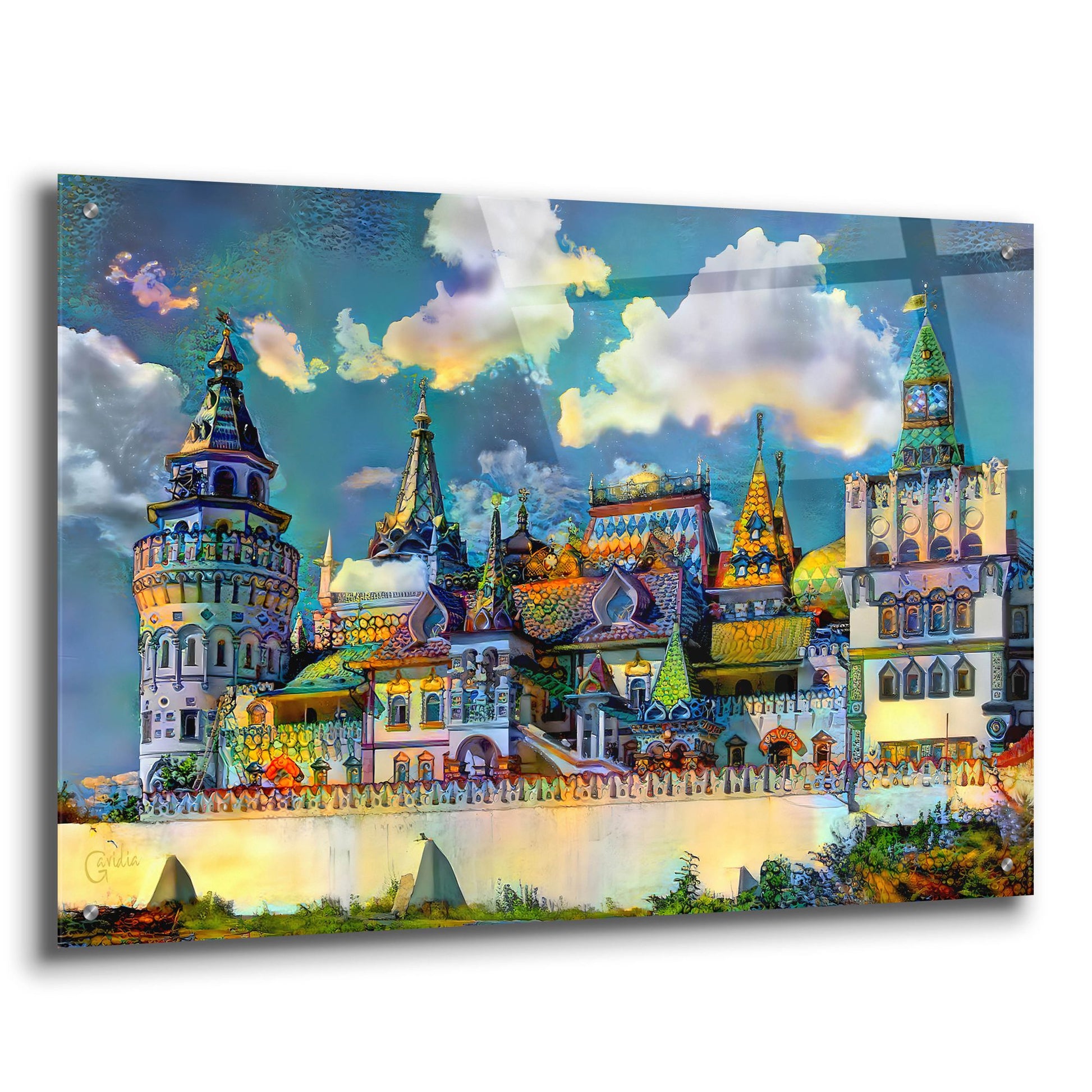 Epic Art 'Moscow Russia Izmailovsky Market' by Pedro Gavidia, Acrylic Glass Wall Art,36x24