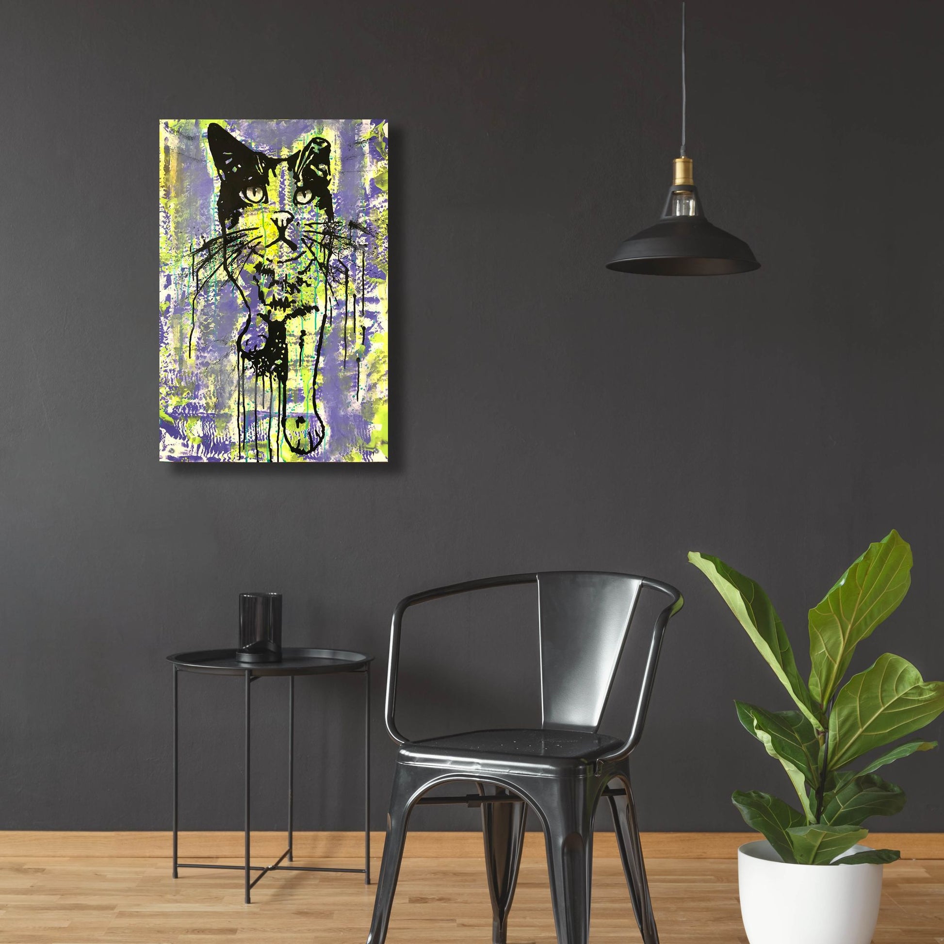 Epic Art 'Baby Cat' by Dean Russo Studios, Acrylic Glass Wall Art,24x36