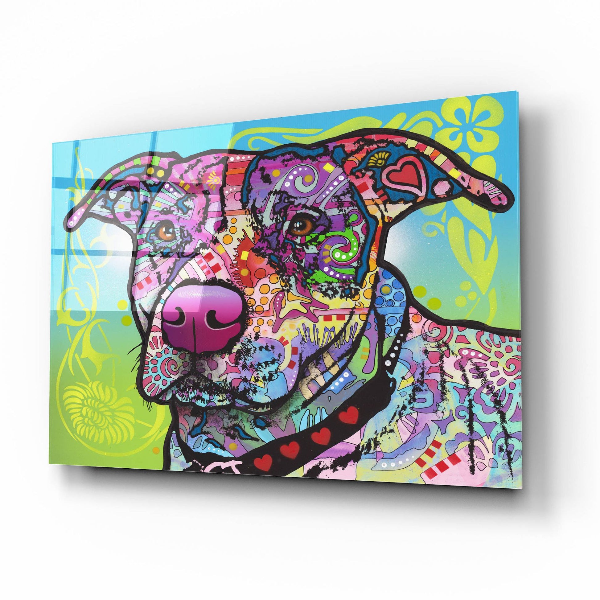 Epic Art 'Bubba' by Dean Russo Studios, Acrylic Glass Wall Art,16x12