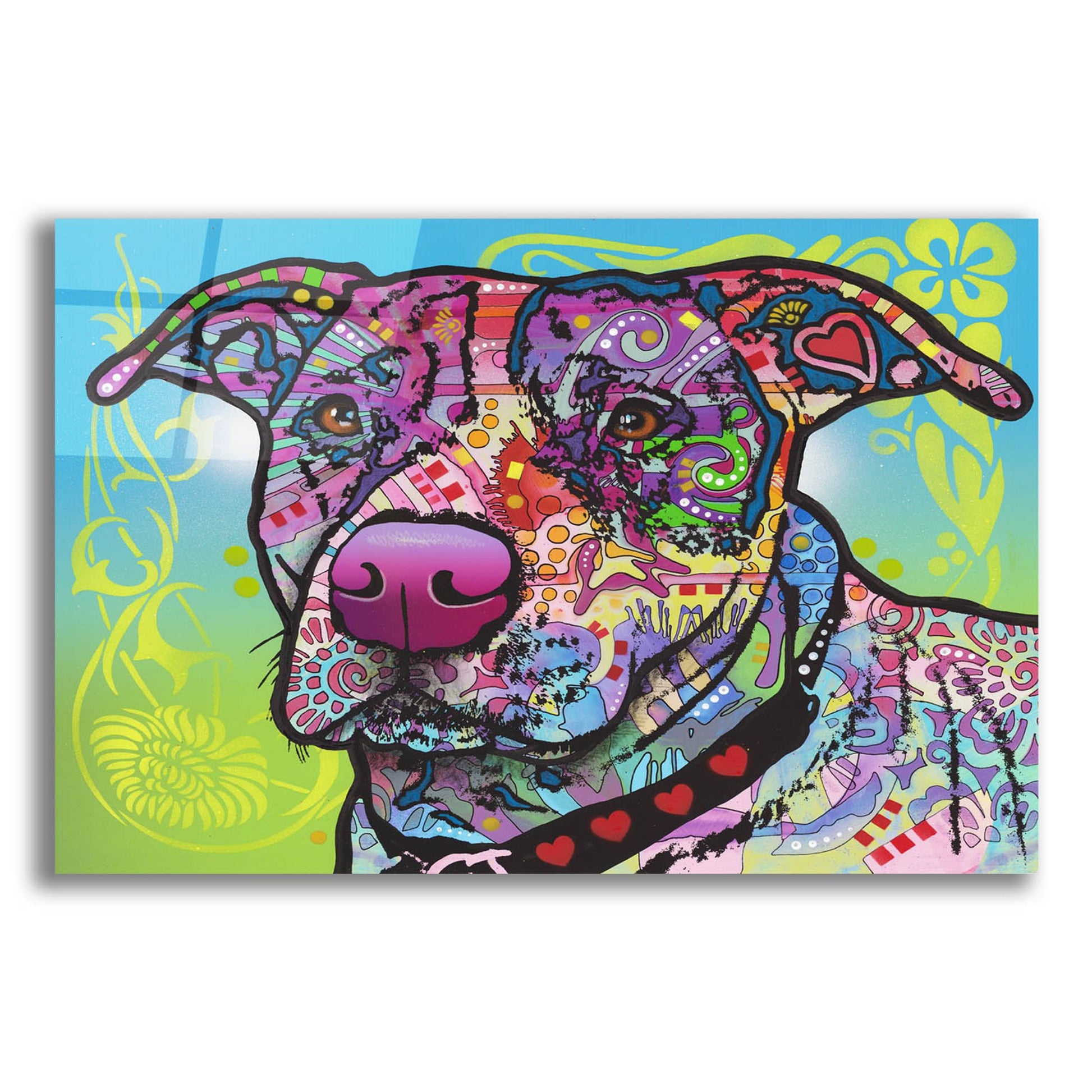 Epic Art 'Bubba' by Dean Russo Studios, Acrylic Glass Wall Art,16x12