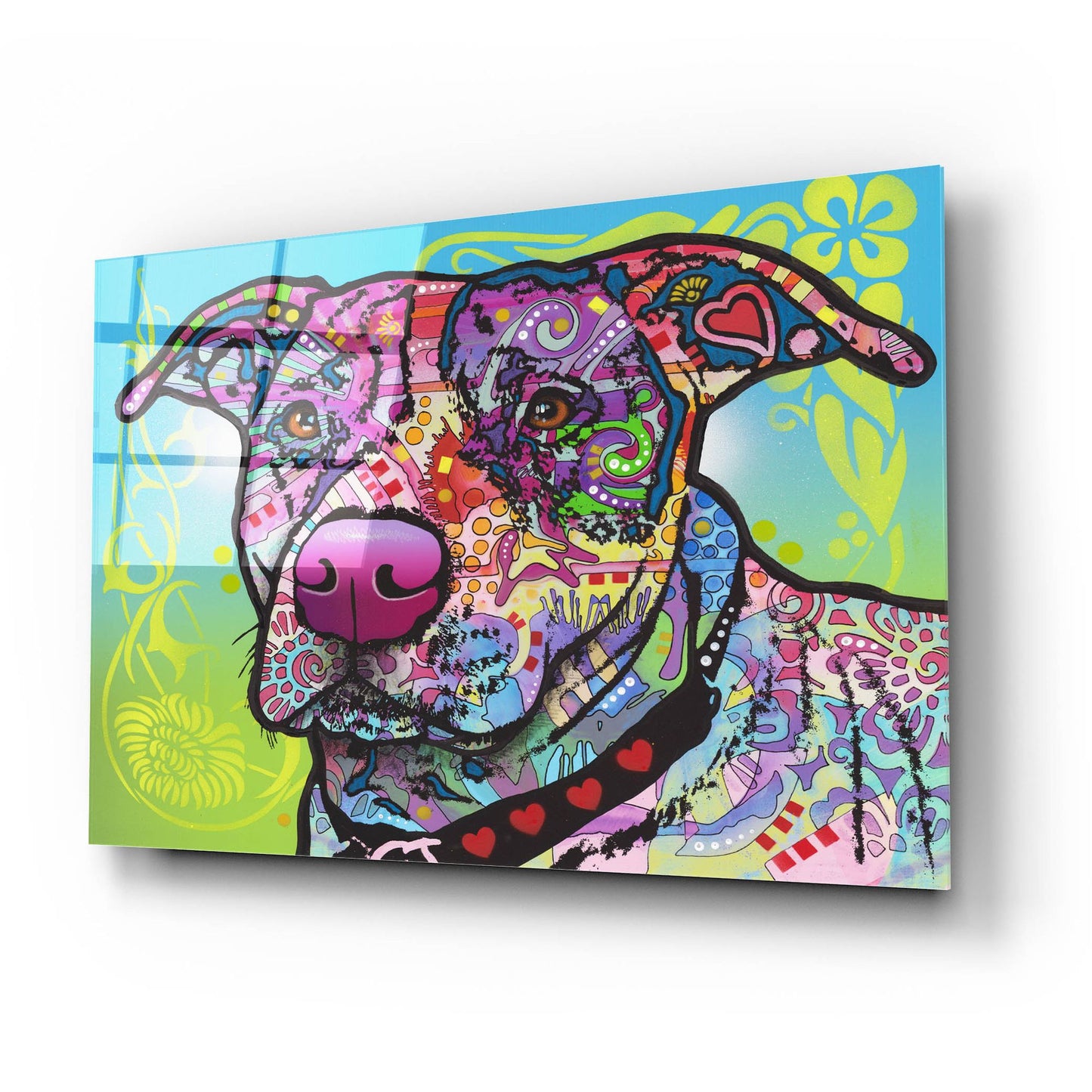 Epic Art 'Bubba' by Dean Russo Studios, Acrylic Glass Wall Art,24x16