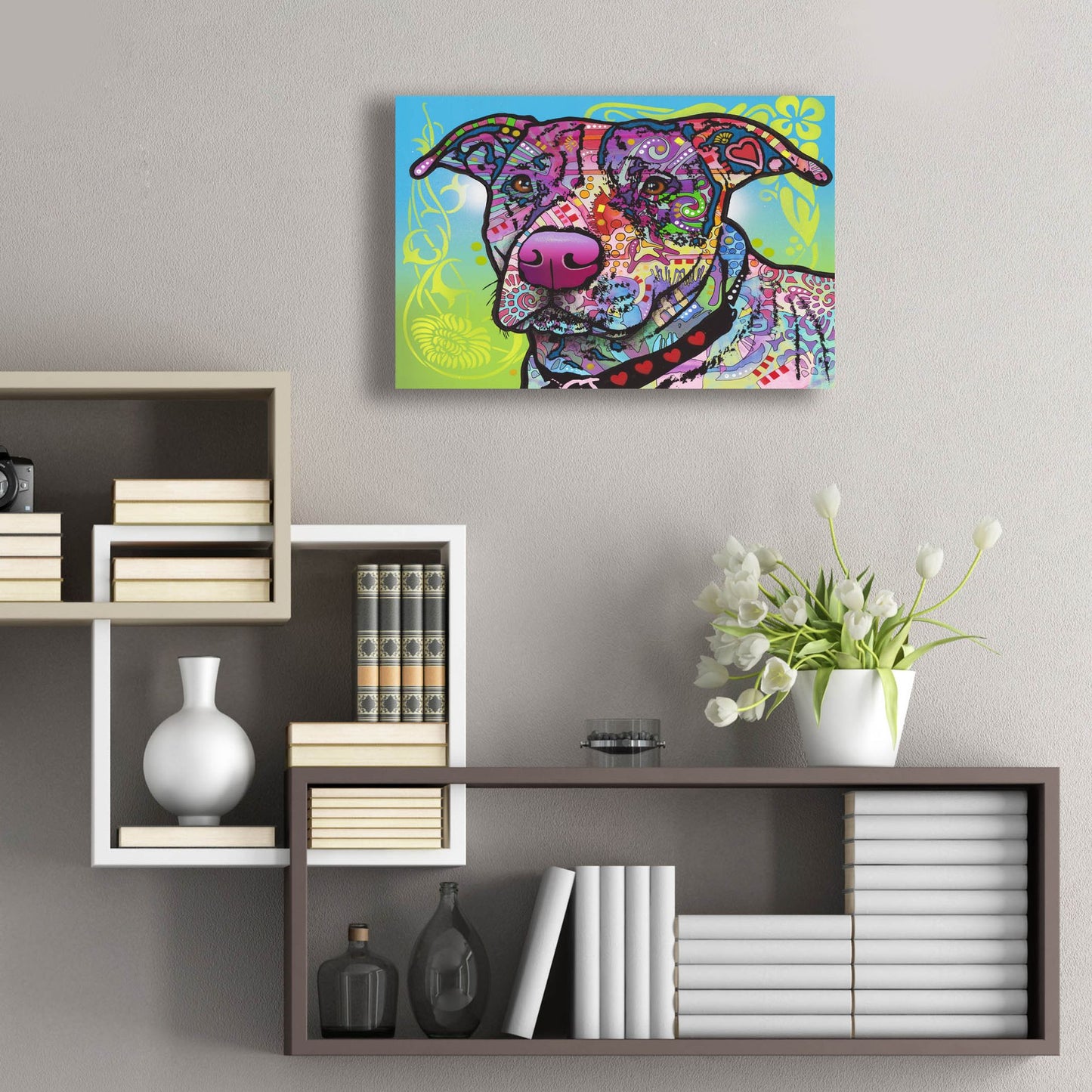 Epic Art 'Bubba' by Dean Russo Studios, Acrylic Glass Wall Art,24x16