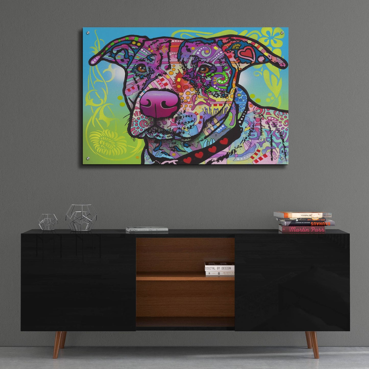 Epic Art 'Bubba' by Dean Russo Studios, Acrylic Glass Wall Art,36x24