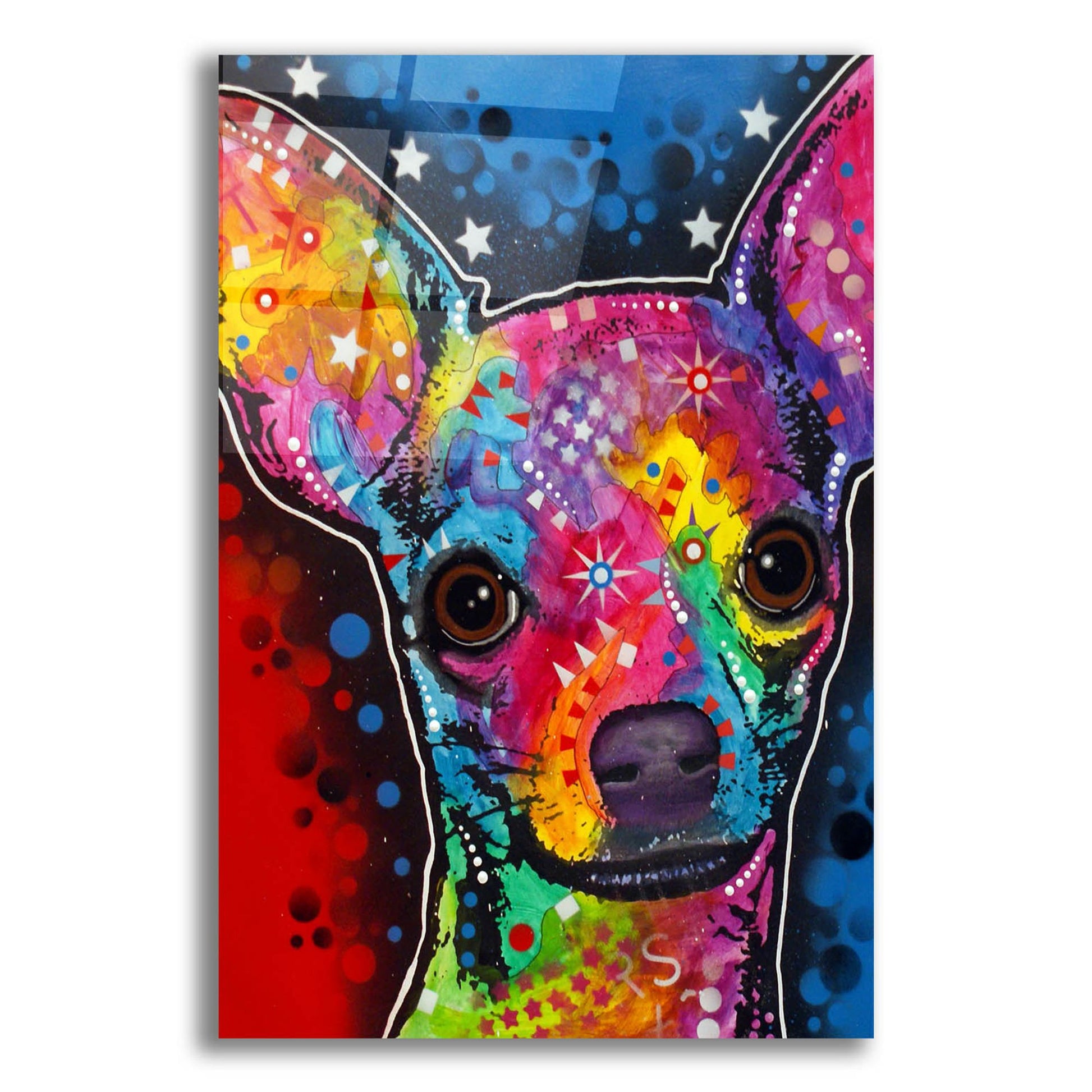 Epic Art 'Bubble Chi' by Dean Russo Studios, Acrylic Glass Wall Art,12x16