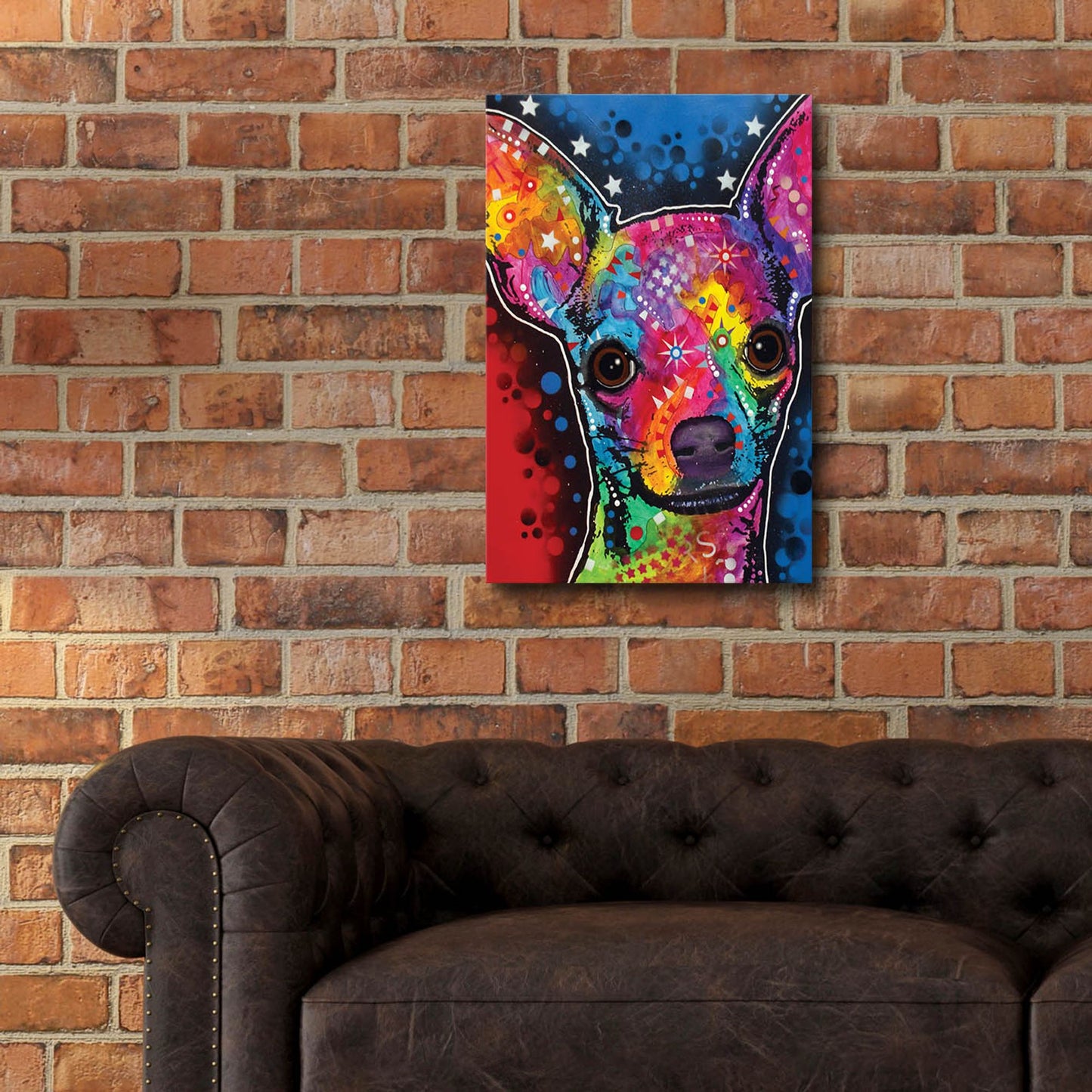 Epic Art 'Bubble Chi' by Dean Russo Studios, Acrylic Glass Wall Art,16x24