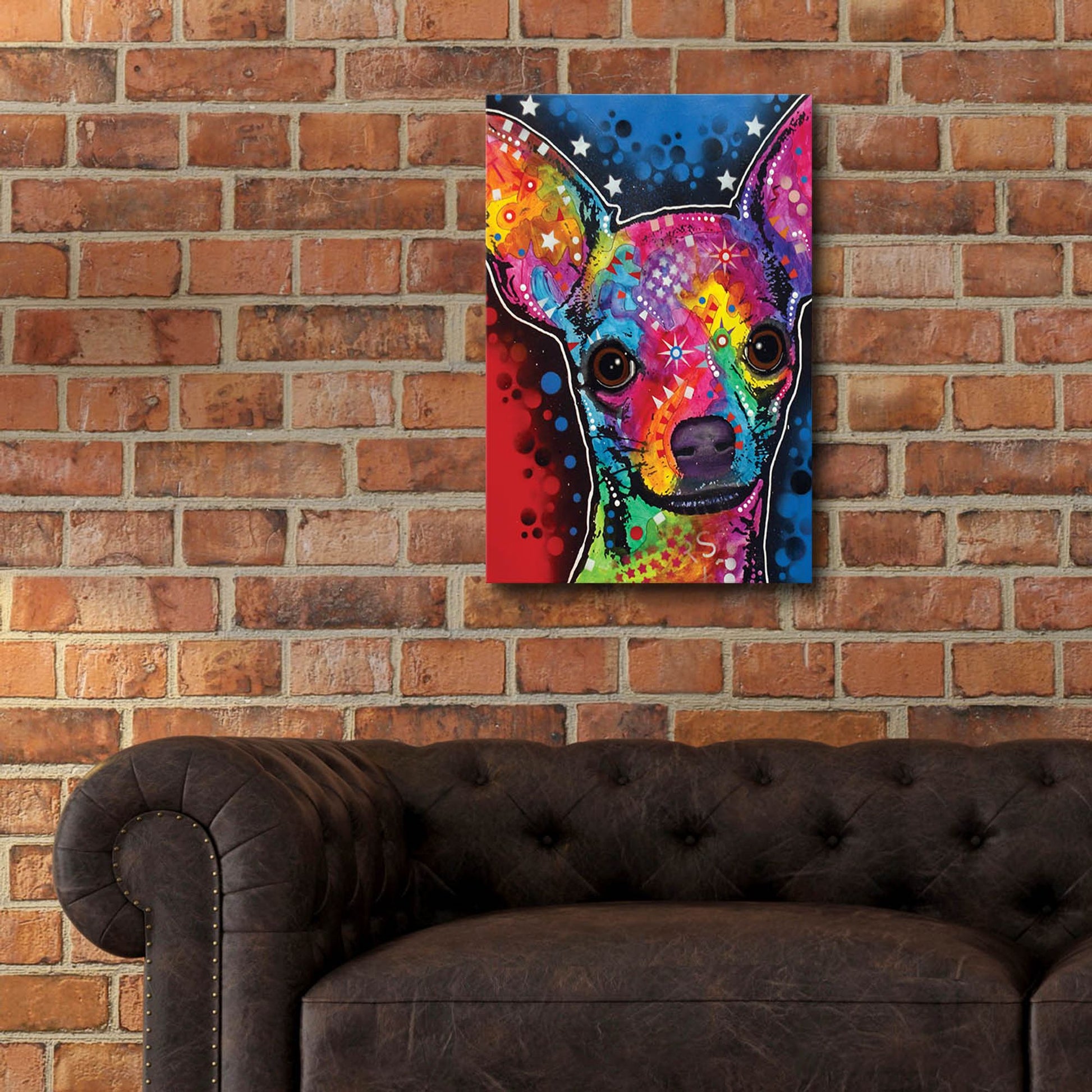 Epic Art 'Bubble Chi' by Dean Russo Studios, Acrylic Glass Wall Art,16x24